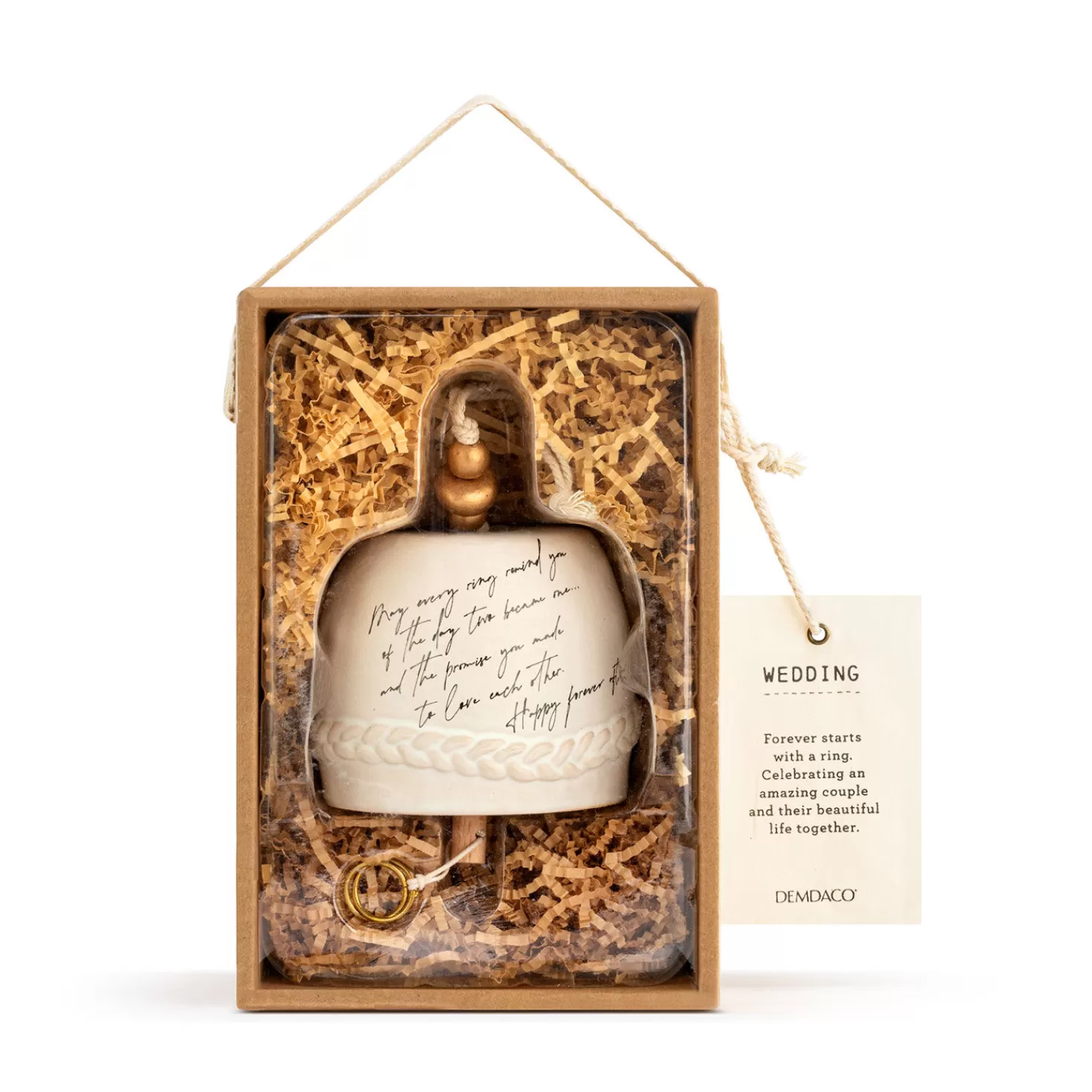 Shop Demdaco Wedding Inspired Bell Wedding
