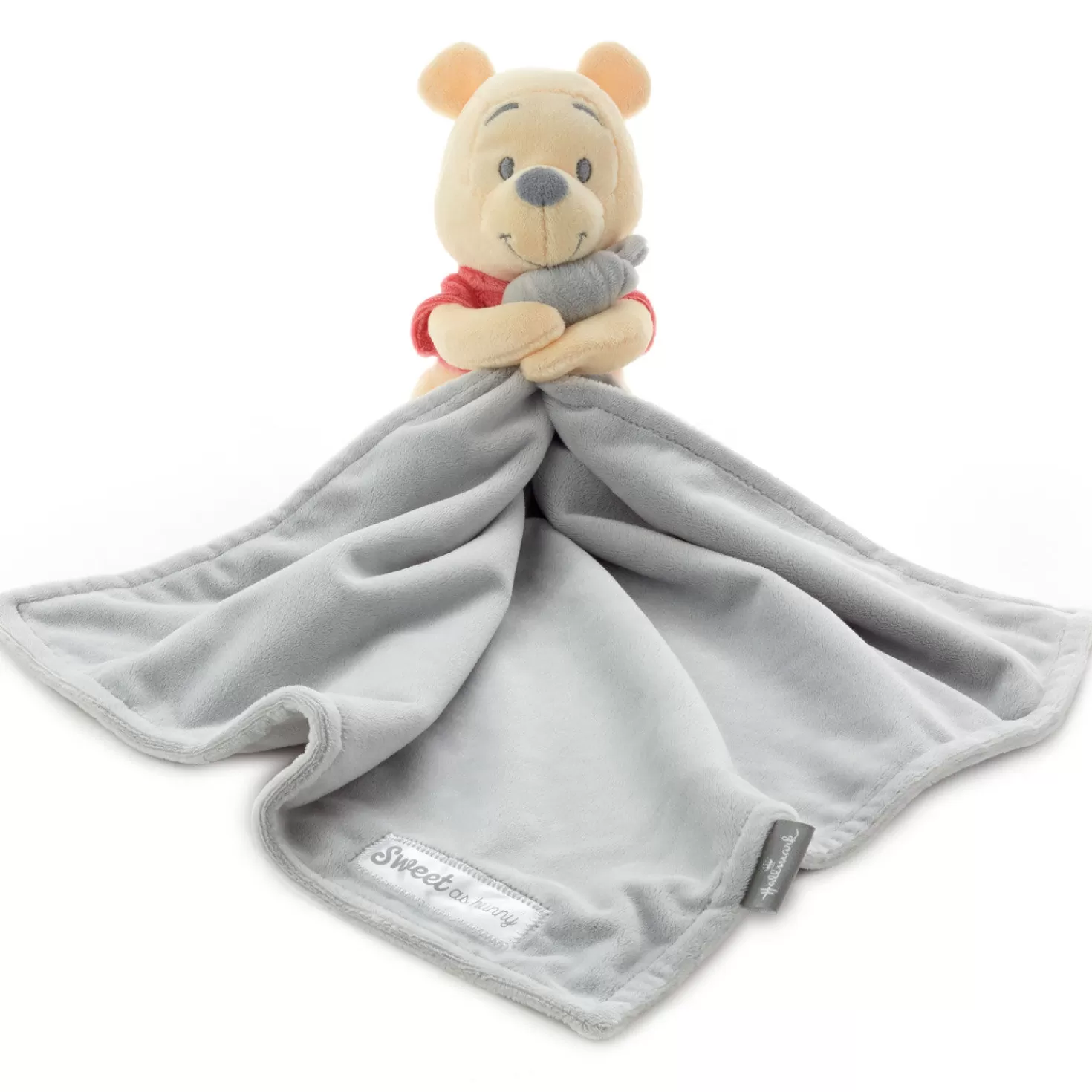 Baby>Hallmark Disney Baby Winnie The Pooh Plush And Lovey Blanket