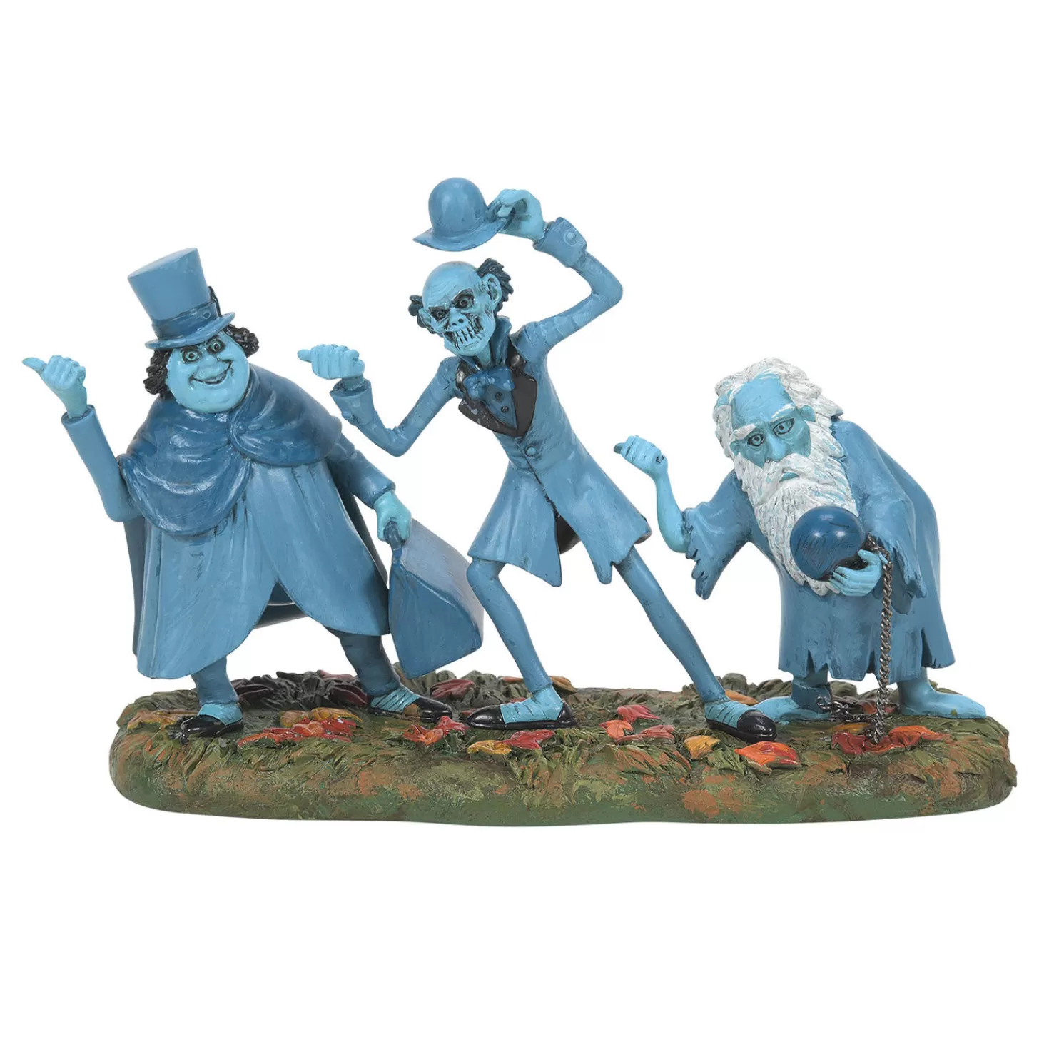 Halloween (10/31)>Hallmark Disney Disneyland Haunted Mansion Beware Of Hitchhikers Figurine, 3.7"