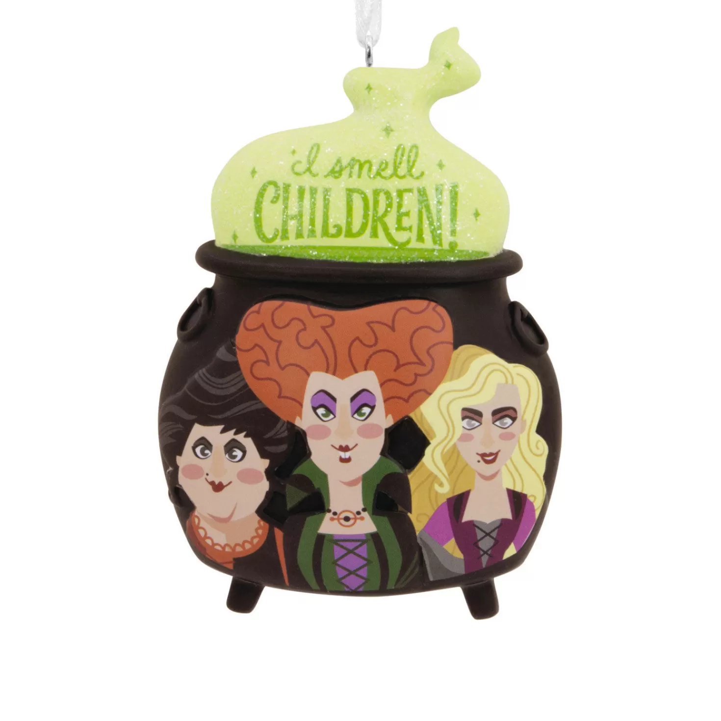 Halloween (10/31)>Hallmark Disney Hocus Pocus Cauldron Ornament
