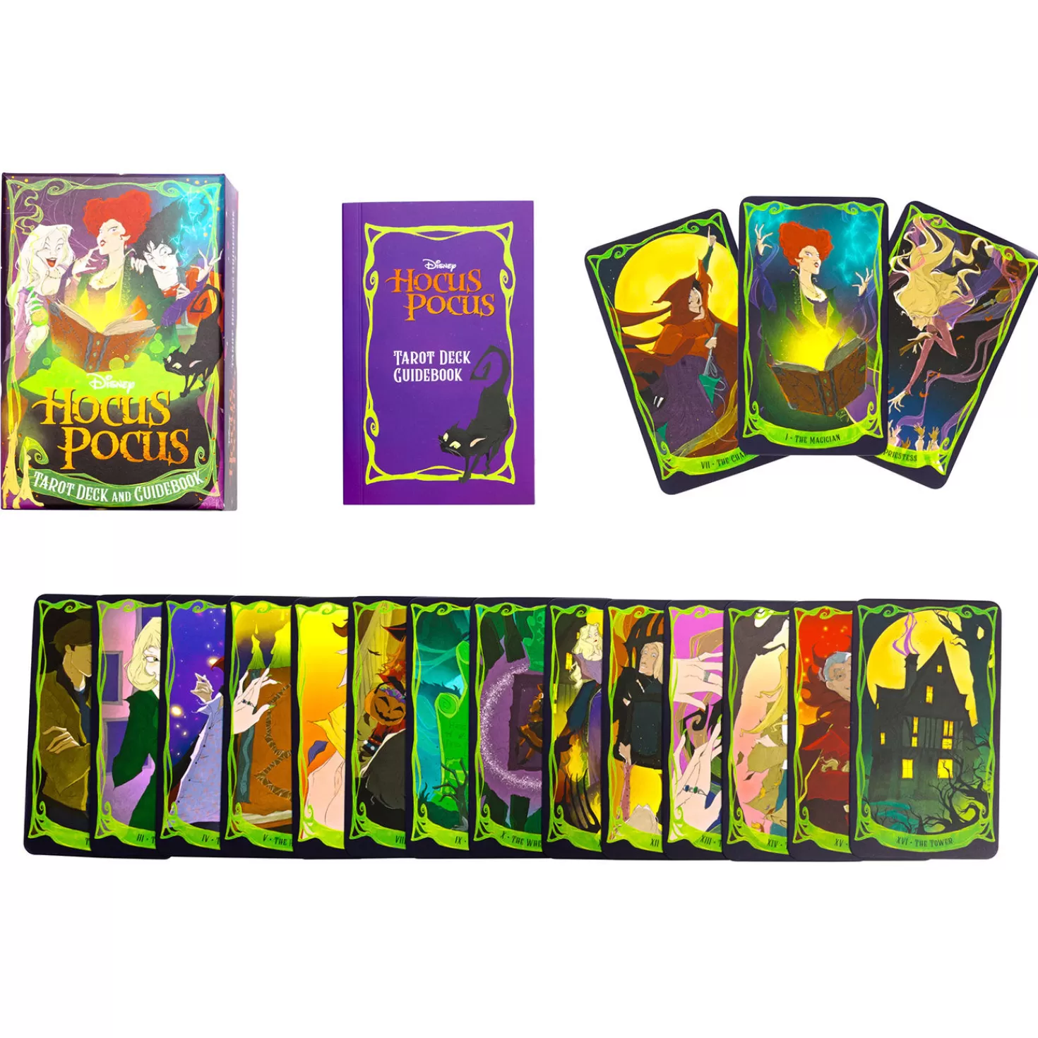 Halloween (10/31)>Hallmark Disney Hocus Pocus Tarot Card Deck And Guidebook