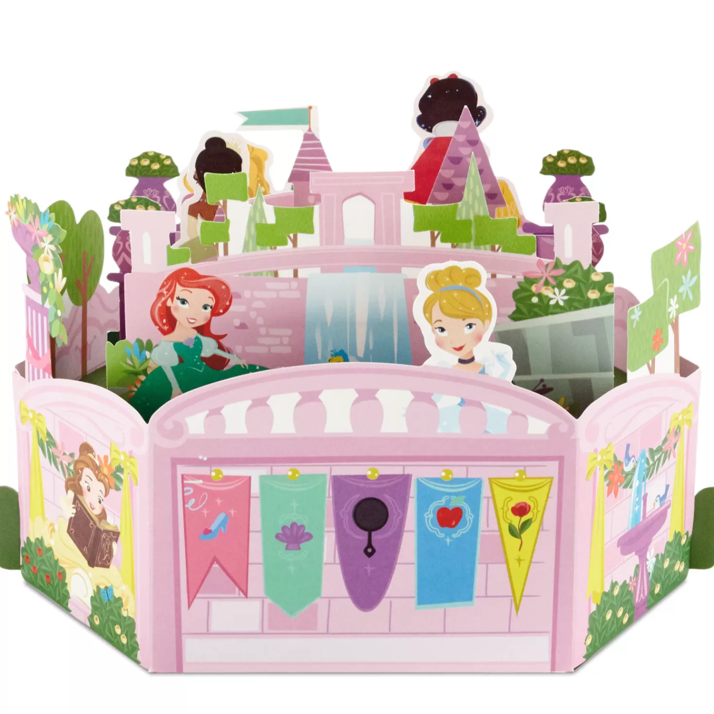 Birthday>Hallmark Disney Princesses Magical Birthday 3D Pop-Up Birthday Card