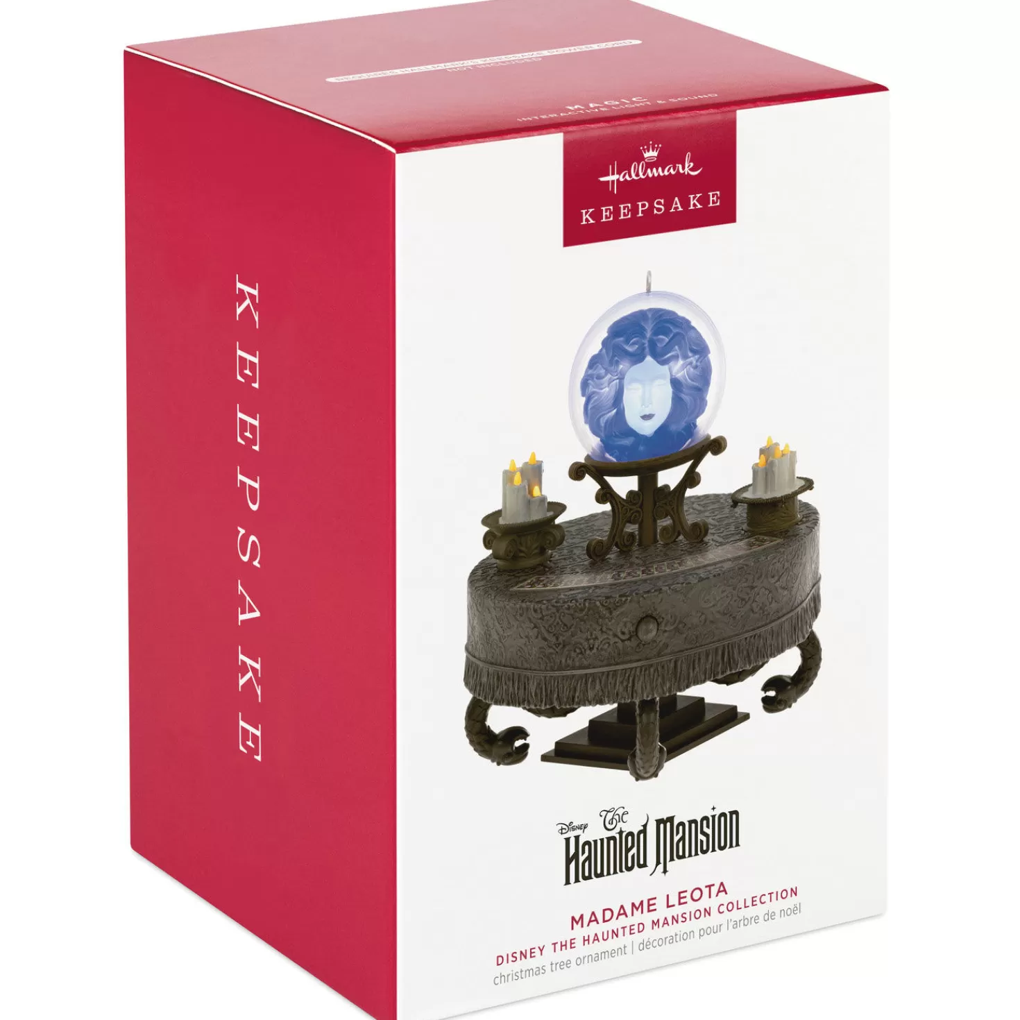 Halloween (10/31)>Hallmark Disney The Haunted Mansion Collection Madame Leota Ornament With Light And Sound