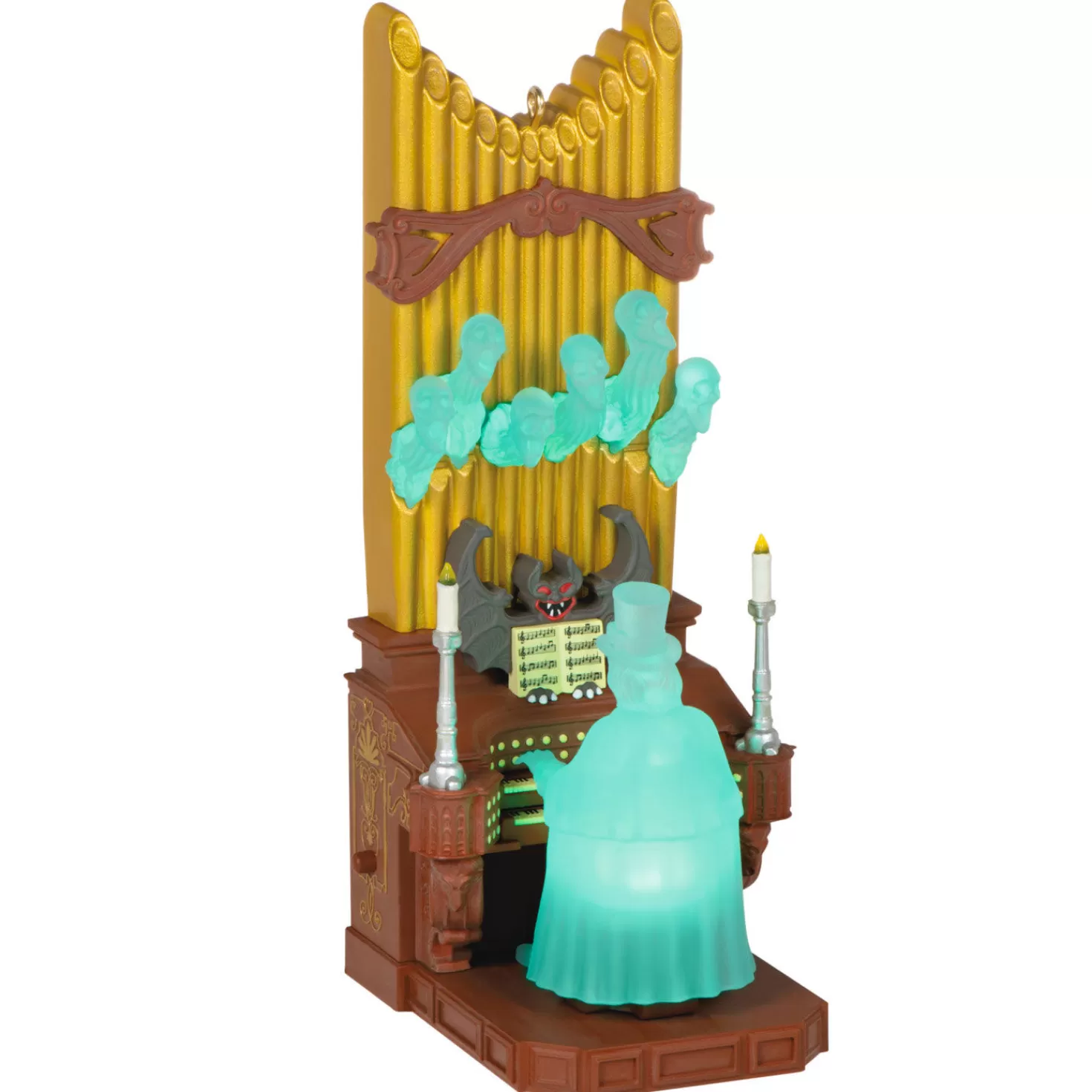 Halloween (10/31)>Hallmark Disney The Haunted Mansion Collection Victor Geist Ornament With Light And Sound