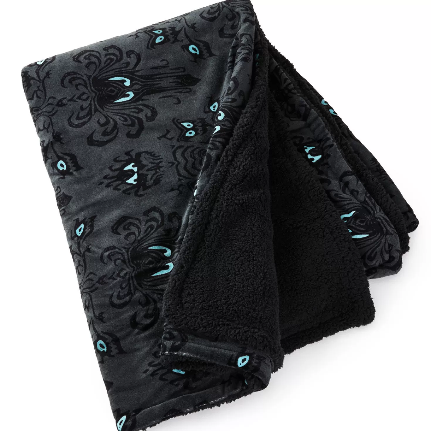 Halloween (10/31)>Hallmark Disney The Haunted Mansion Glow-In-The-Dark Throw Blanket, 50X60