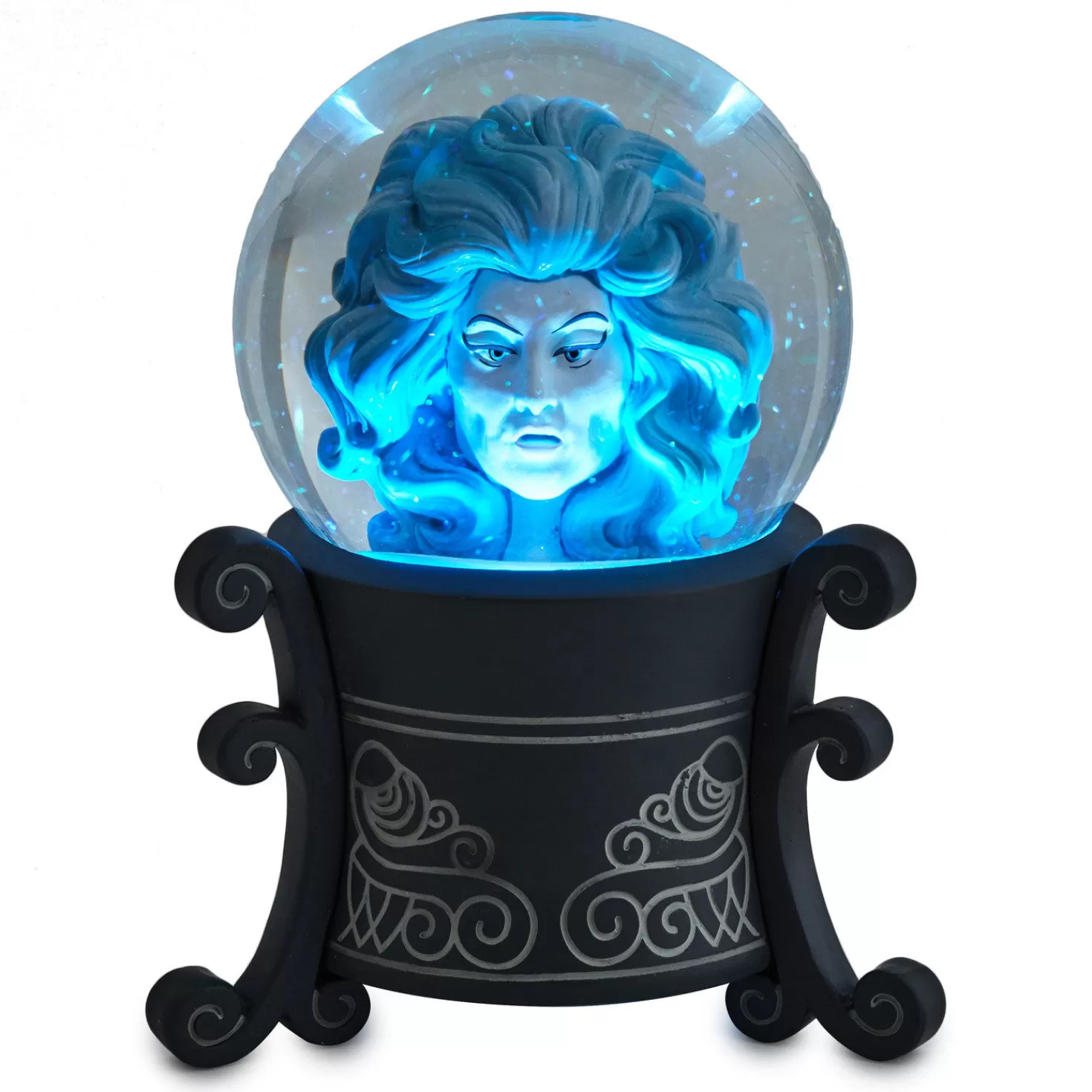 Halloween (10/31)>Hallmark Disney The Haunted Mansion Madame Leota Snow Globe With Light & Sound