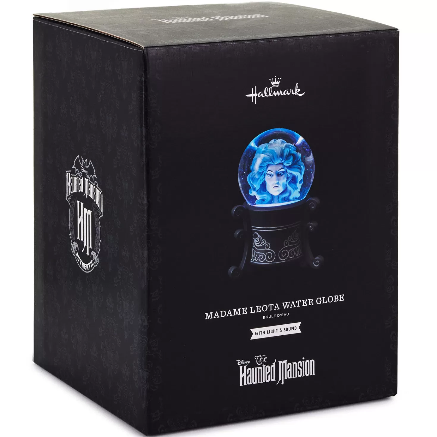 Halloween (10/31)>Hallmark Disney The Haunted Mansion Madame Leota Snow Globe With Light & Sound