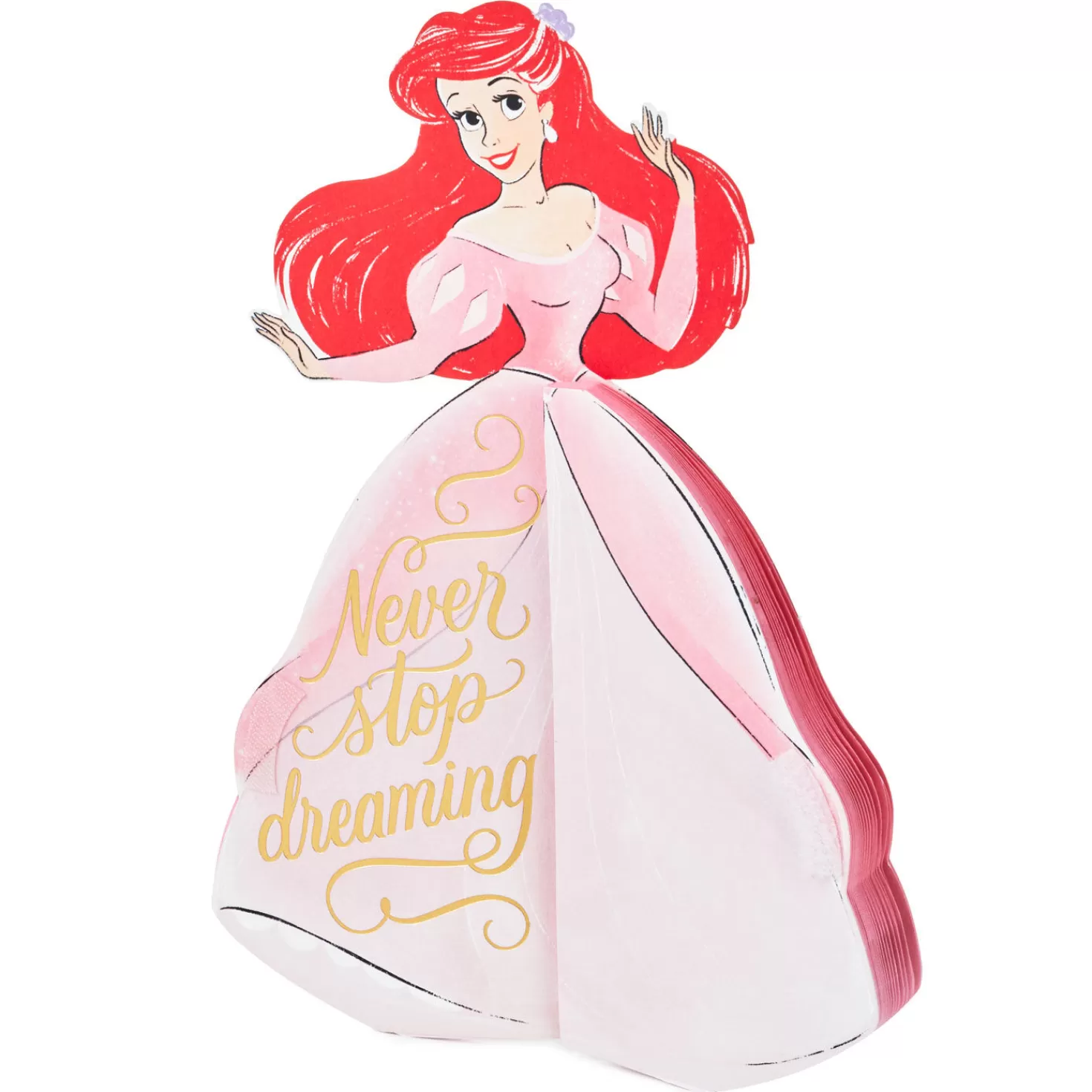 Best Disney The Little Mermaid Ariel Amazing You Honeycomb 3D Pop-Up Card Encouragement