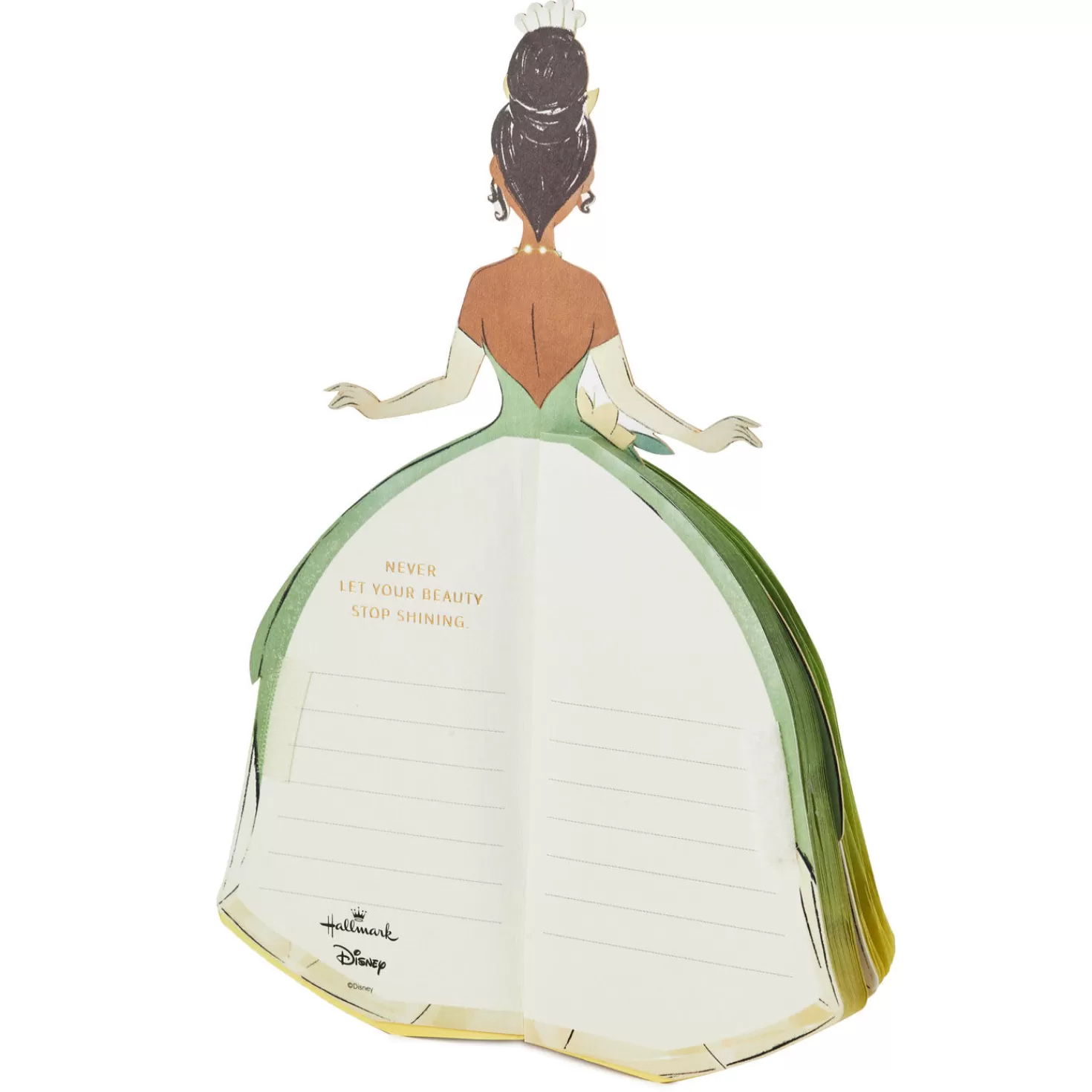 Cheap Disney The Princess And The Frog Tiana Ray Of Light Honeycomb 3D Pop-Up Card Encouragement