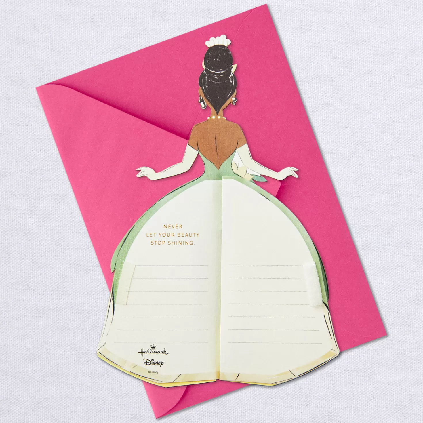 Cheap Disney The Princess And The Frog Tiana Ray Of Light Honeycomb 3D Pop-Up Card Encouragement