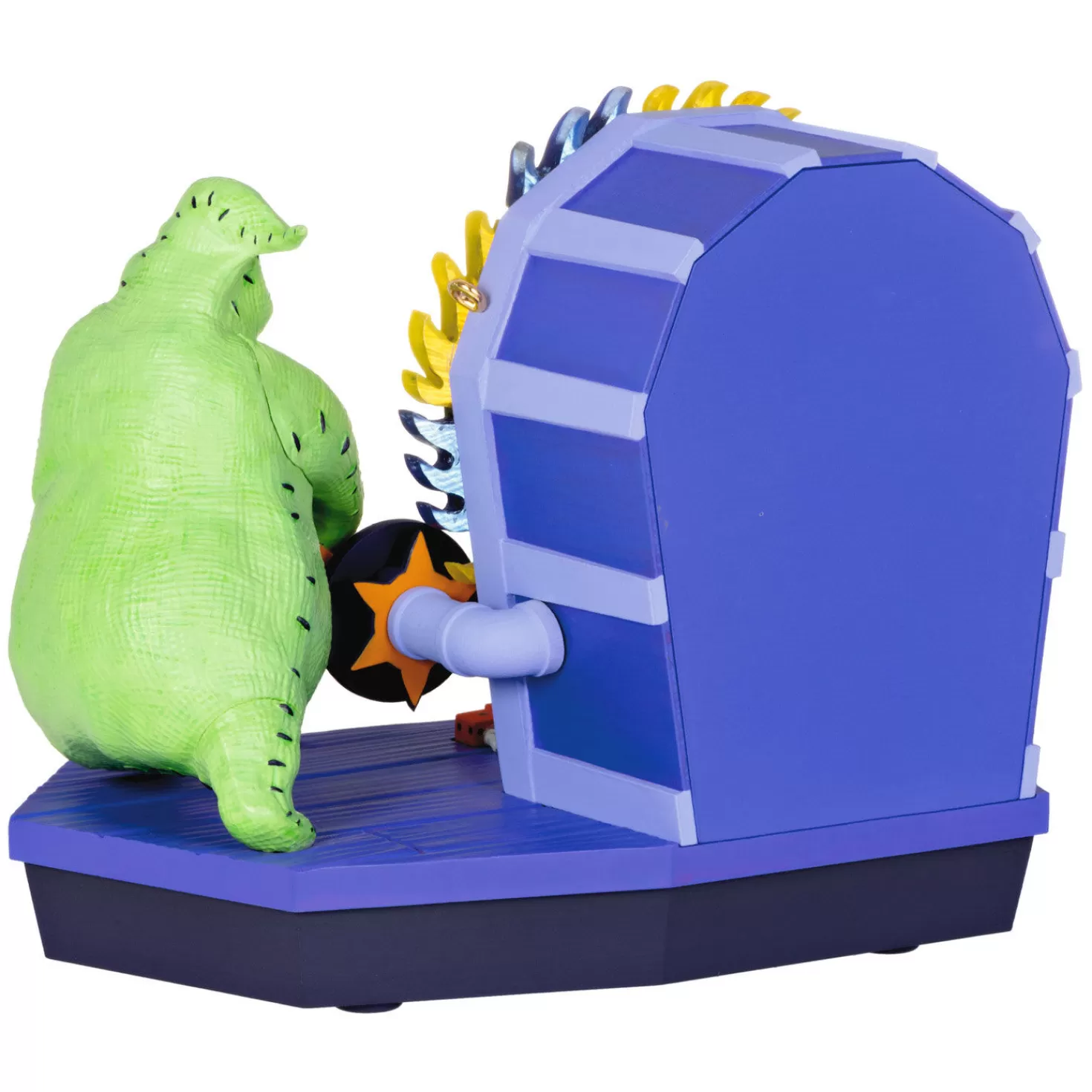 Halloween (10/31)>Hallmark Disney Tim Burton's The Nightmare Before Christmas 30Th Anniversary Mr. Oogie Boogie Musical Ornament With Light And Motion