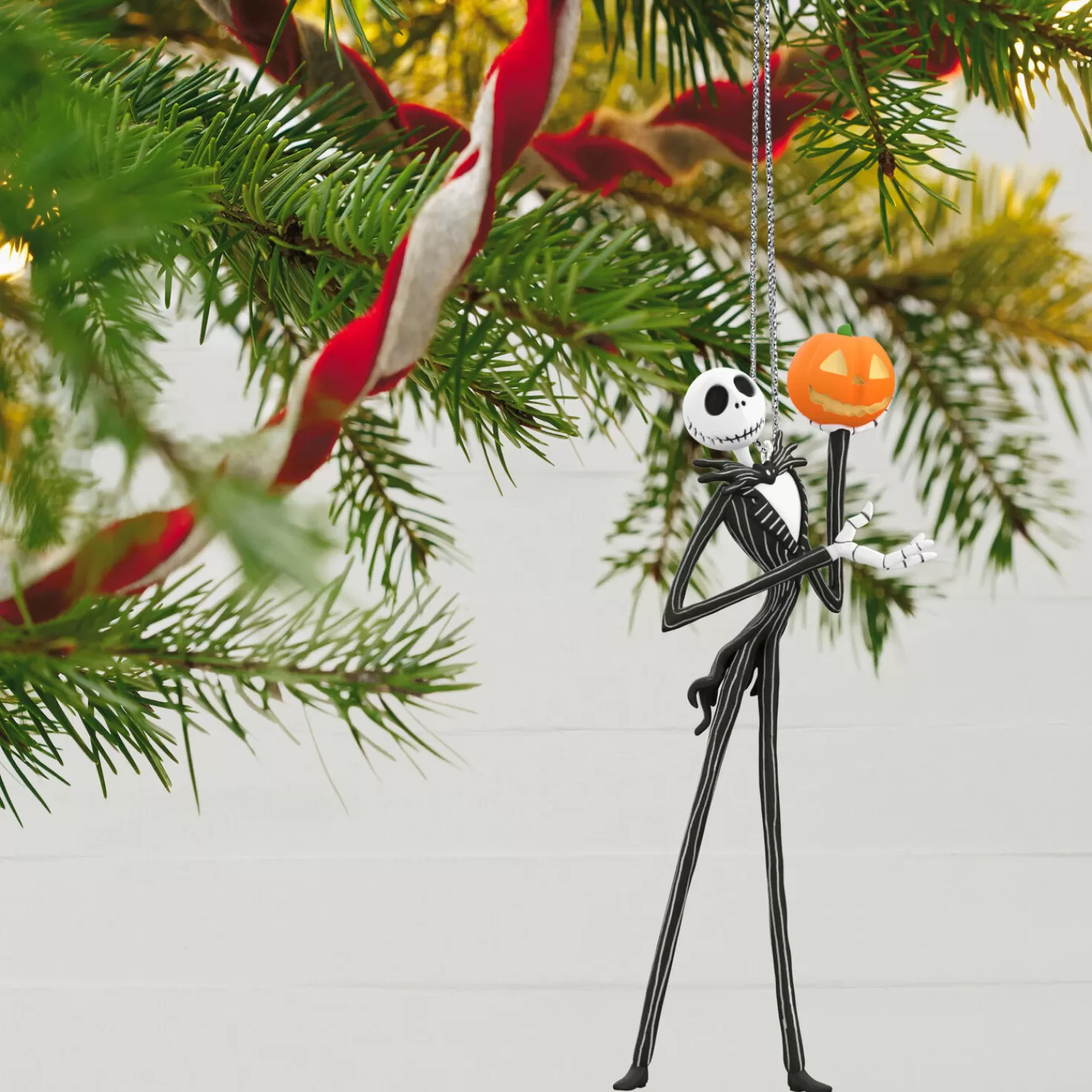 Halloween (10/31)>Hallmark Disney Tim Burton's The Nightmare Before Christmas Citizens Of Halloween Town Ornaments, Set Of 5