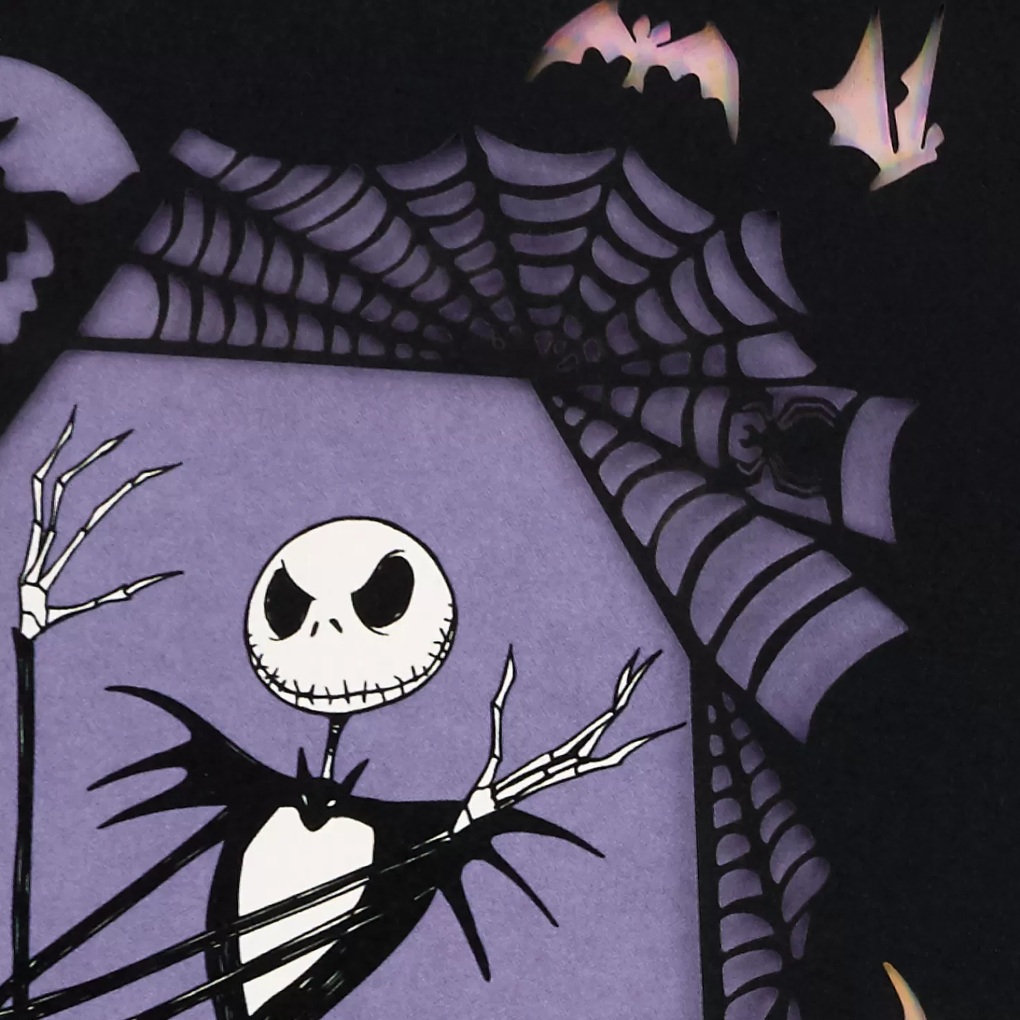 Halloween (10/31)>Hallmark Disney Tim Burton's The Nightmare Before Christmas Good Scare Halloween Card