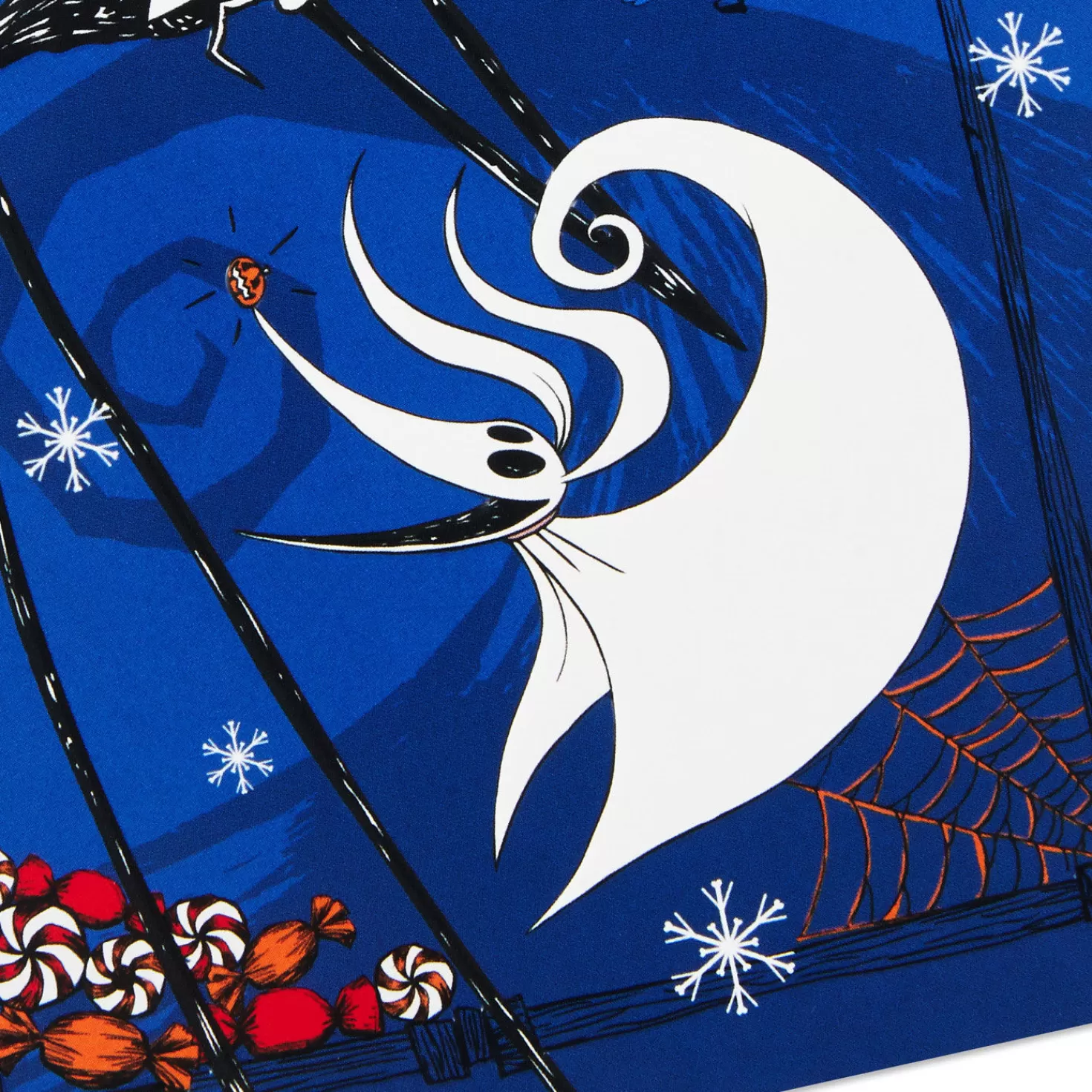 Halloween (10/31)>Hallmark Disney Tim Burton's The Nightmare Before Christmas Hauntingly Happy Boxed Cards, Pack Of 16