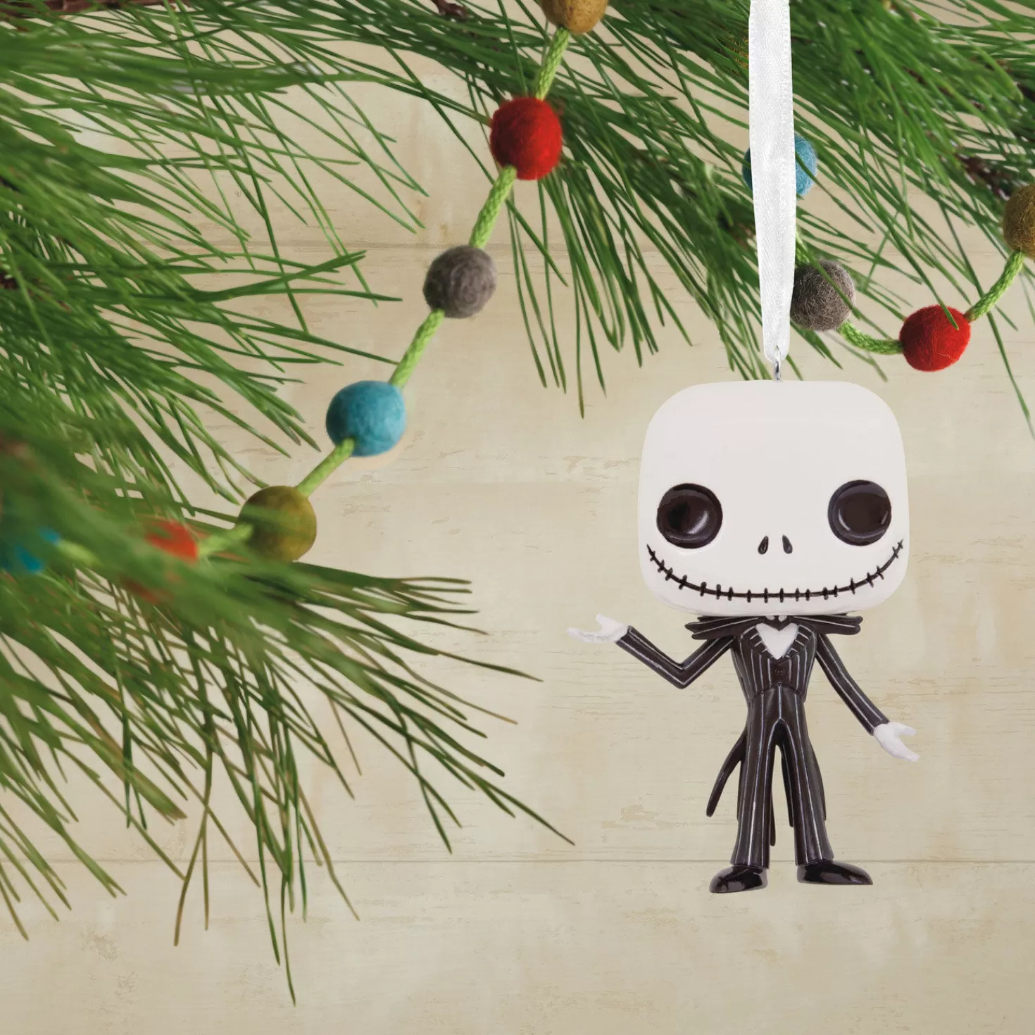 Halloween (10/31)>Hallmark Disney Tim Burton's The Nightmare Before Christmas Jack Skellington Funko Pop!® Ornament