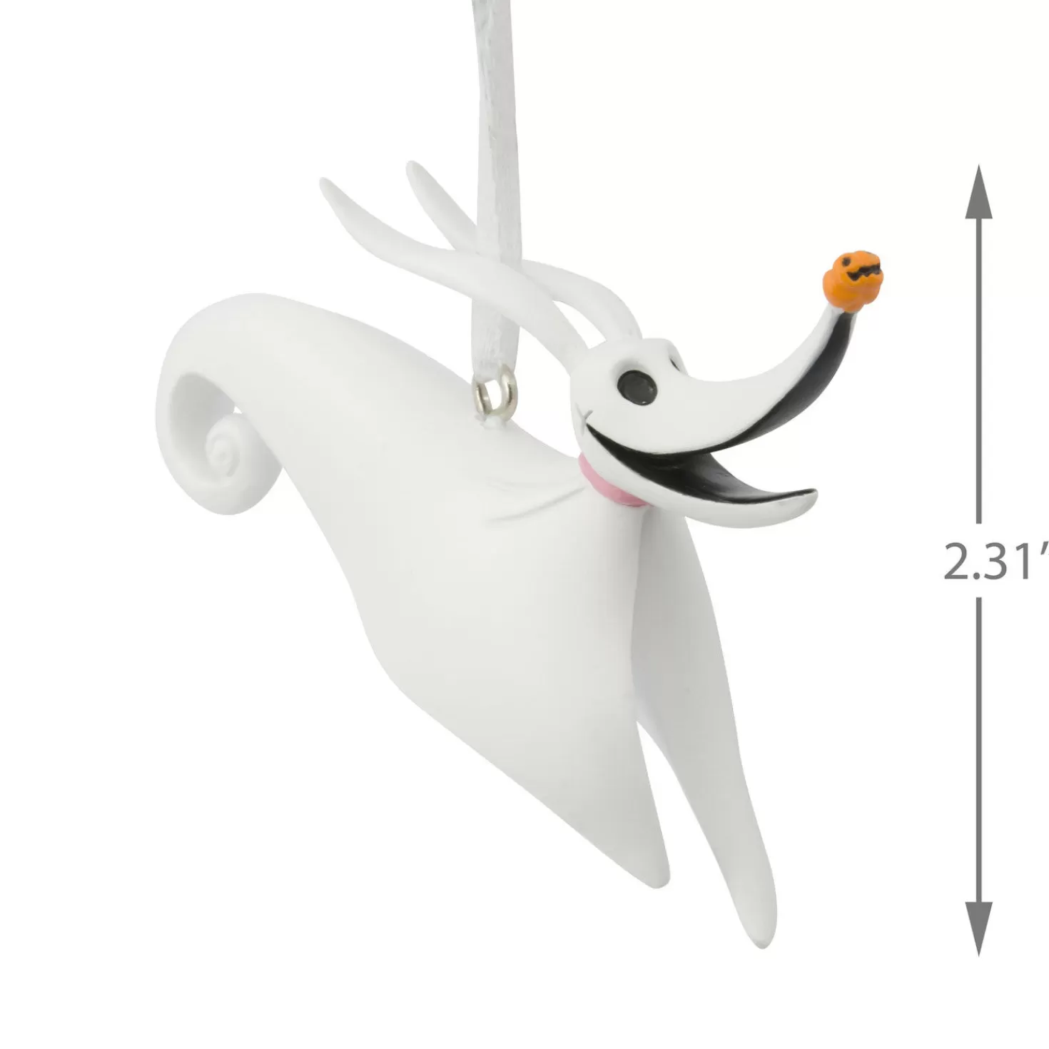 Halloween (10/31)>Hallmark Disney Tim Burton's The Nightmare Before Christmas Zero Ornament