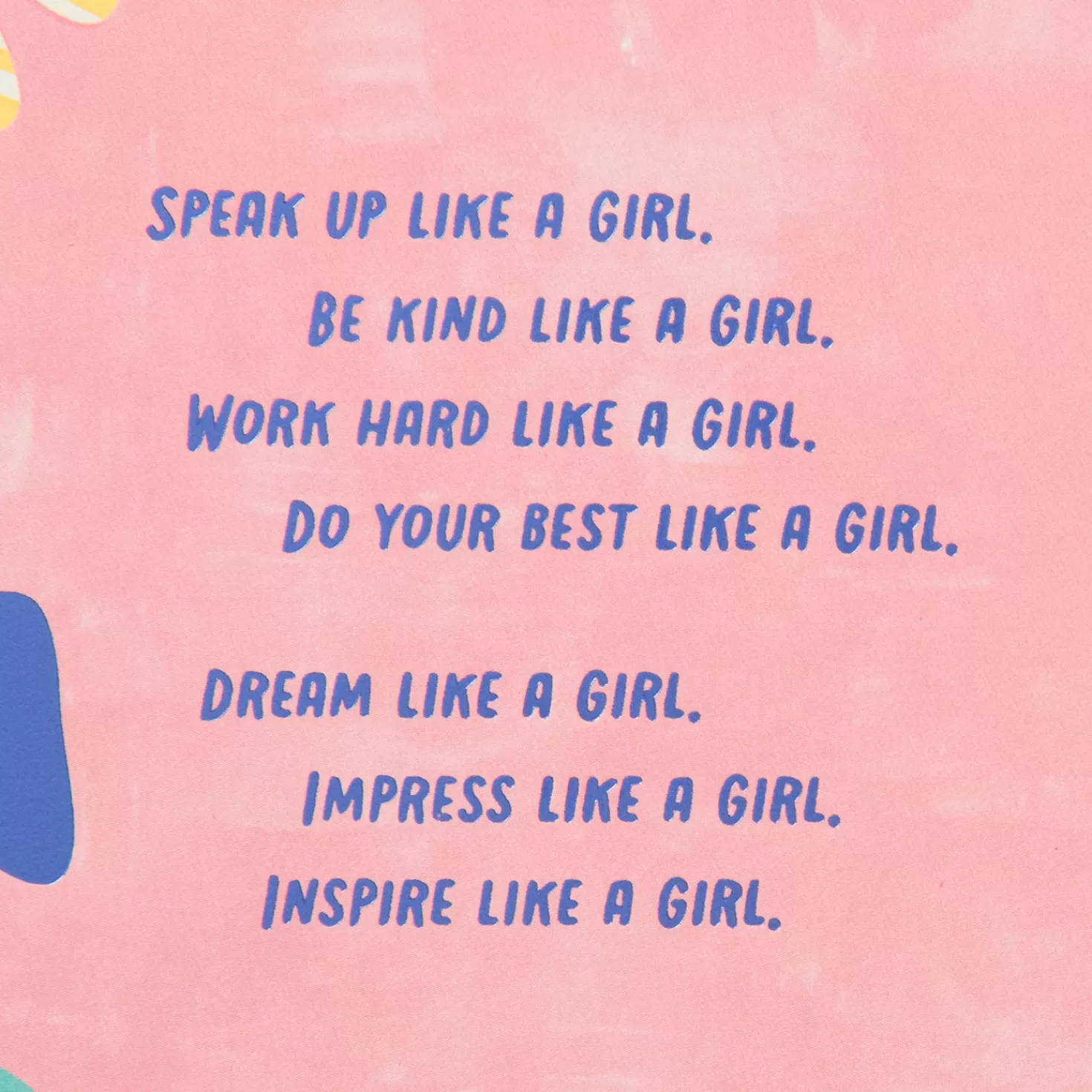Birthday>Hallmark Do Everything Like A Girl Birthday Card For Daughter