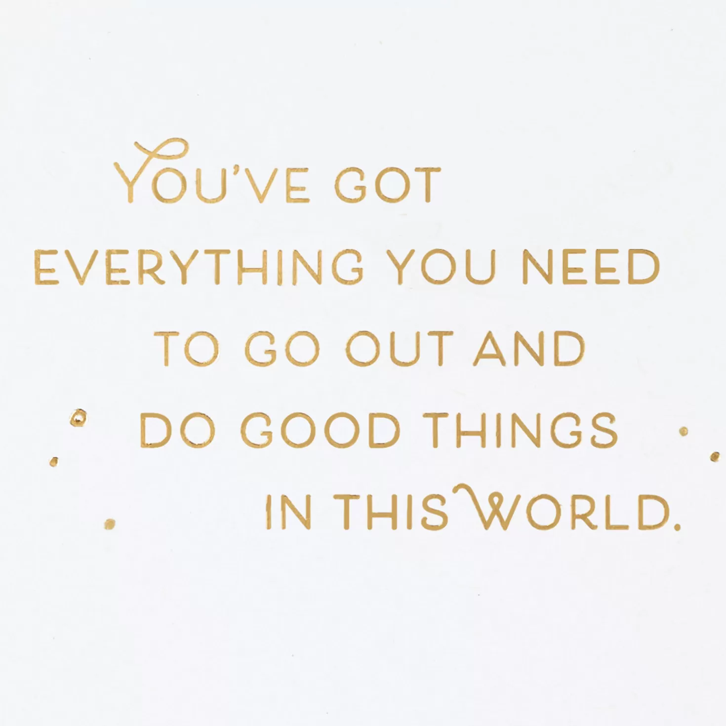 Shop Do Good Things Graduation Card For Great-Granddaughter Graduation