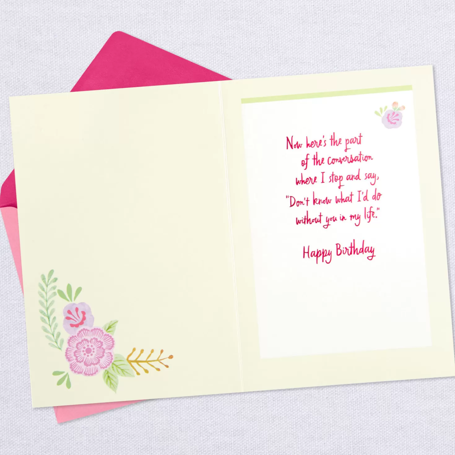 Birthday>Hallmark Don'T Know What I'D Do Without You Birthday Card For Friend