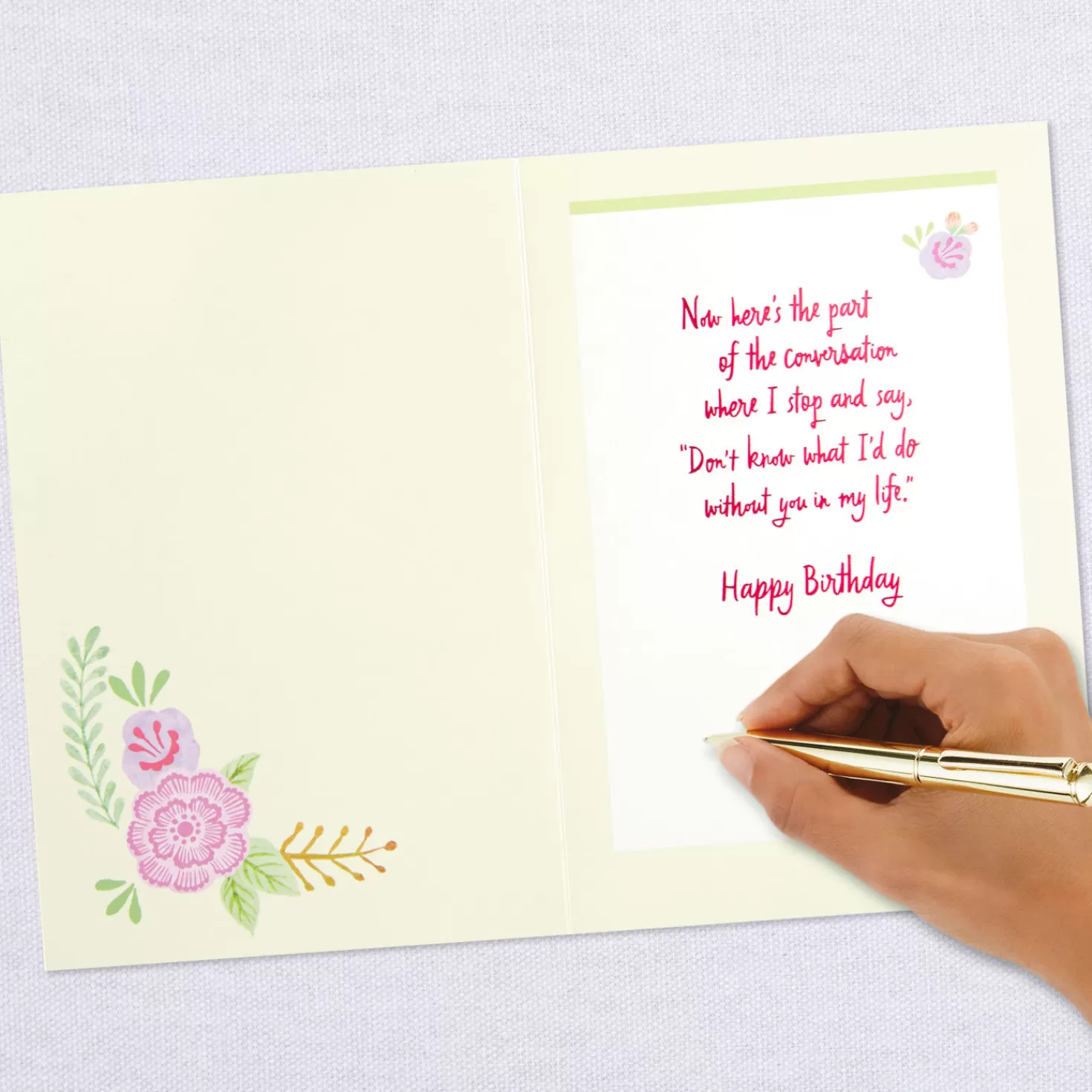 Birthday>Hallmark Don'T Know What I'D Do Without You Birthday Card For Friend