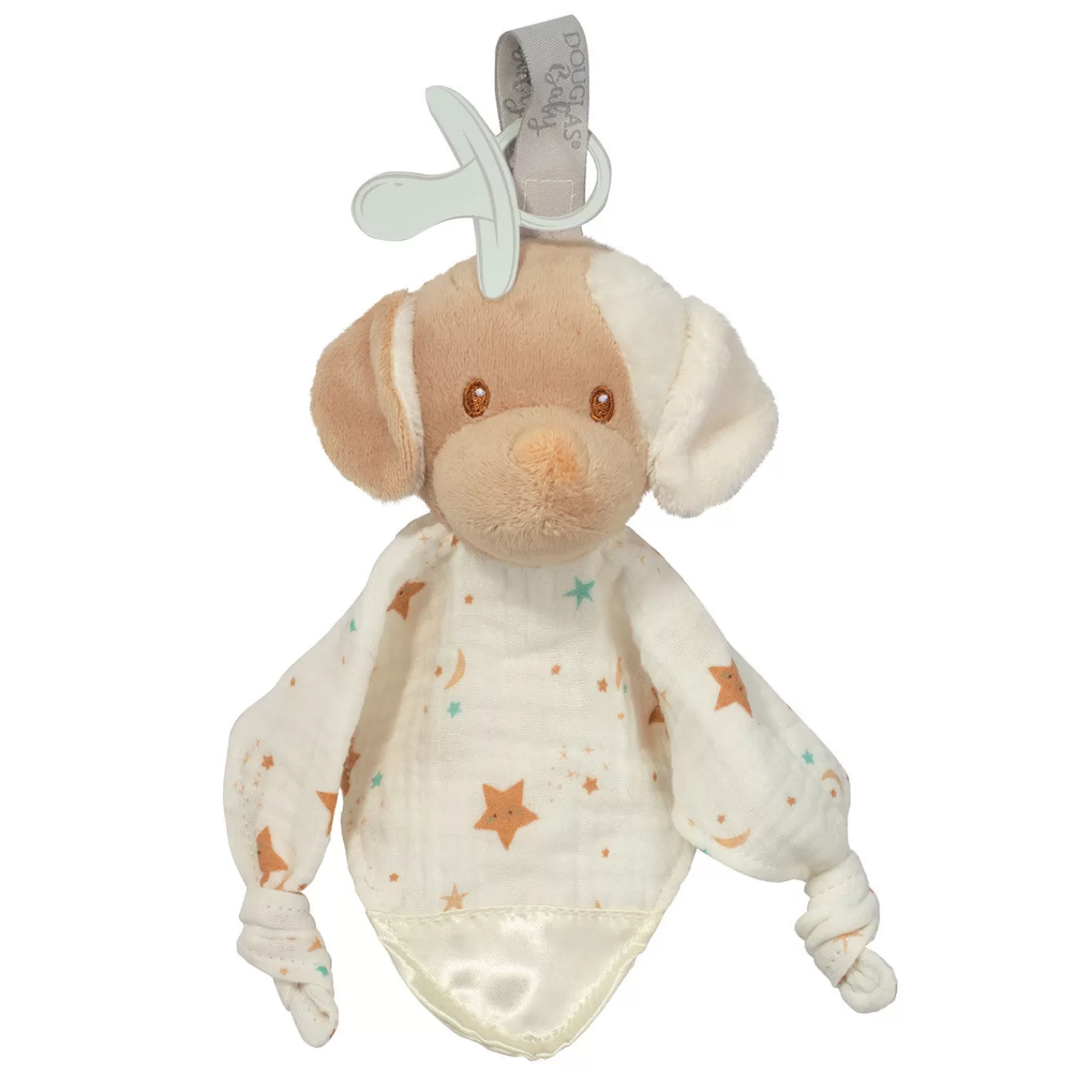 Outlet Douglas Cuddle Toys Auggie Tan Puppy Paci Lovey, 8" Baby