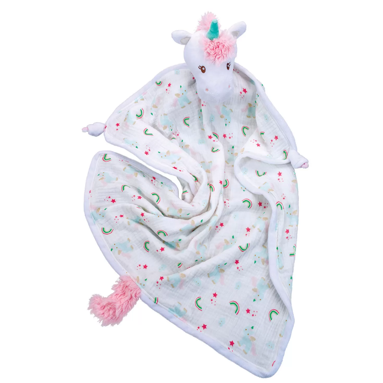 Cheap Douglas Cuddle Toys Emilie Unicorn Blanki Lovey Baby Blanket, 24" Baby