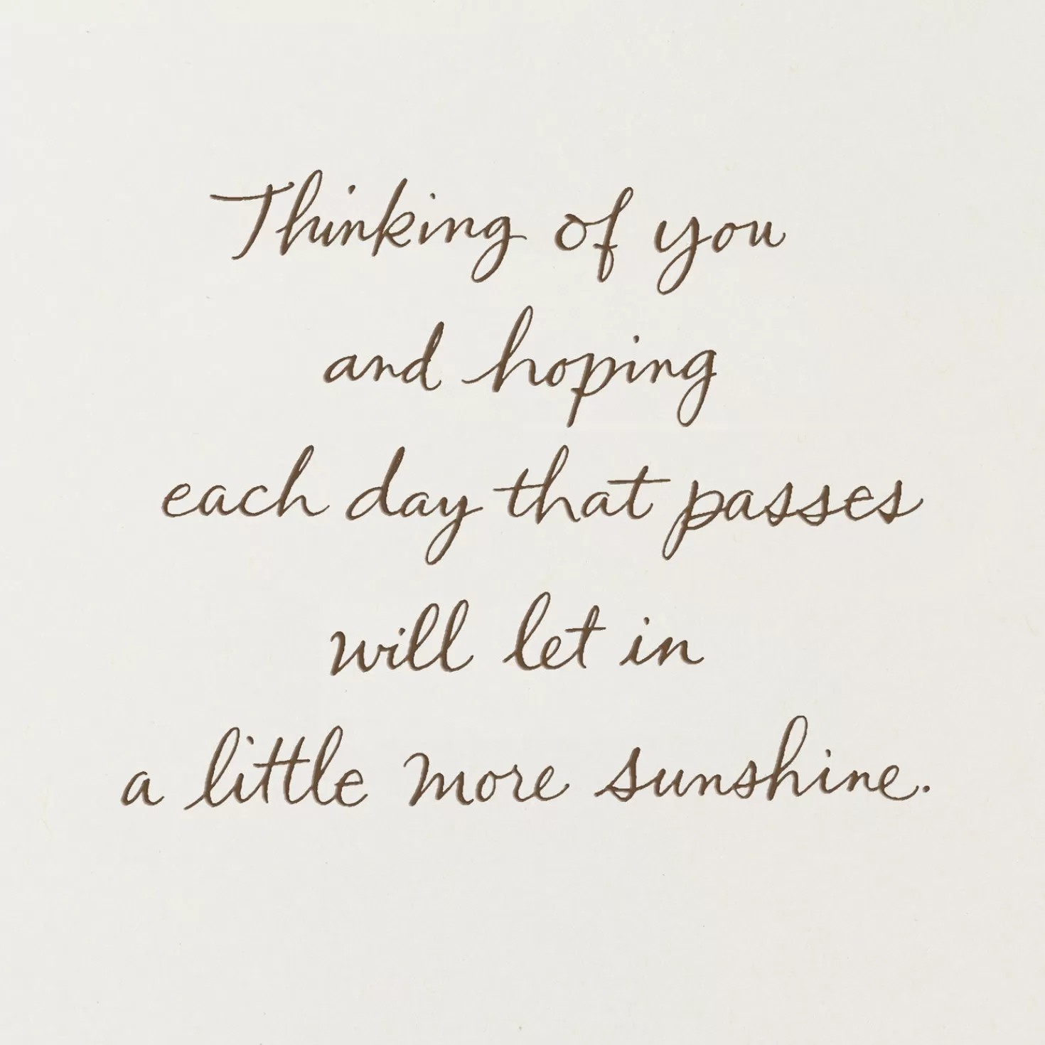Store Each Day That Passes Sympathy Card Sympathy