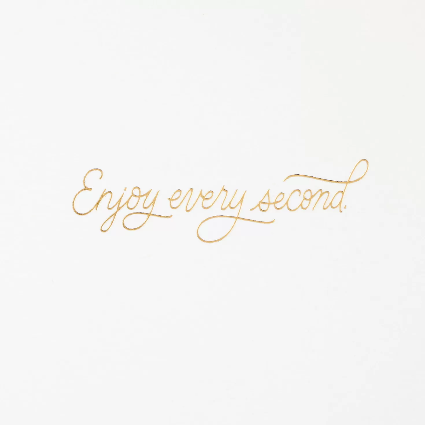 Birthday>Hallmark Enjoy Every Second Birthday Card