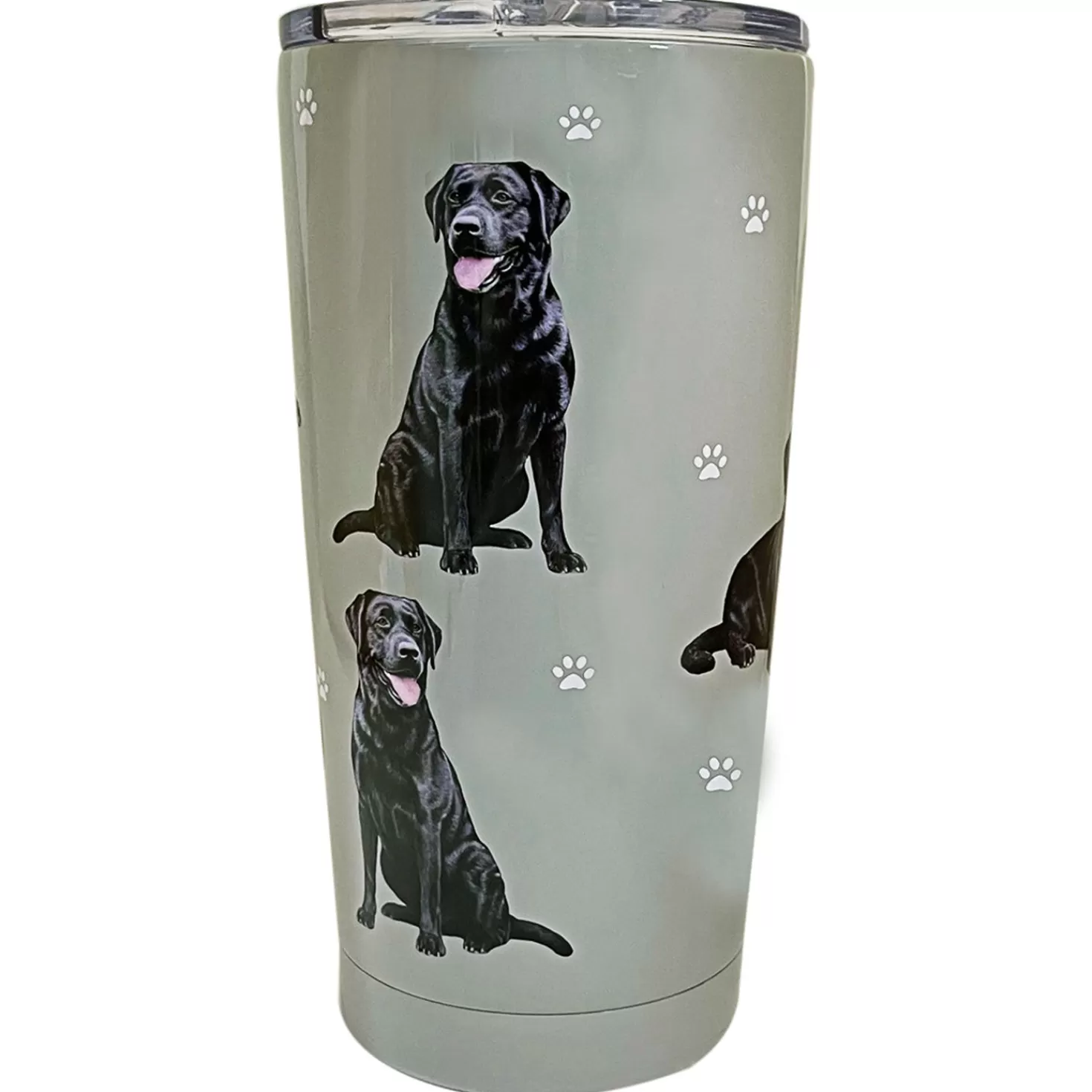 Sale E&S Pets Black Labrador Stainless Steel Tumbler, 20 Oz. Congratulations