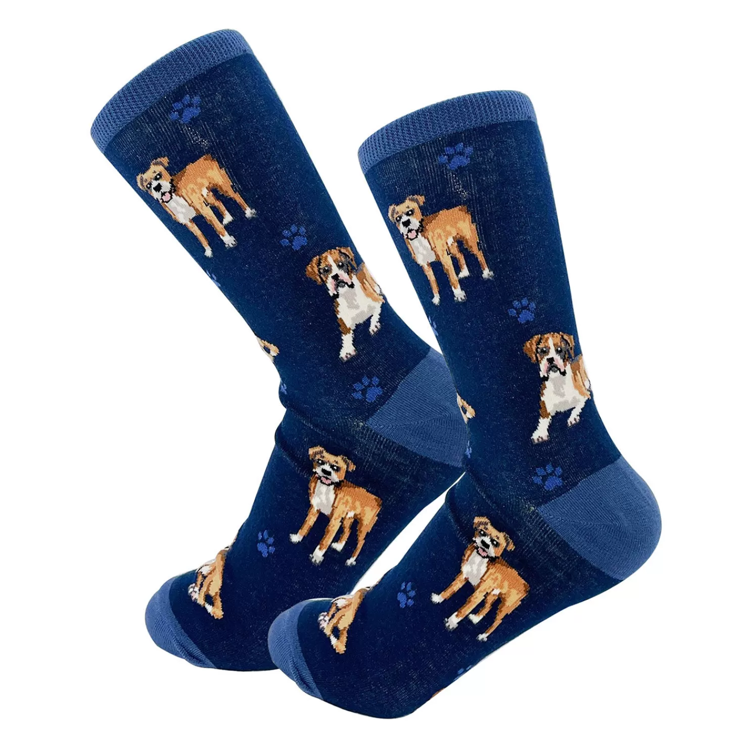 Sale E&S Pets Boxer Novelty Crew Socks Congratulations