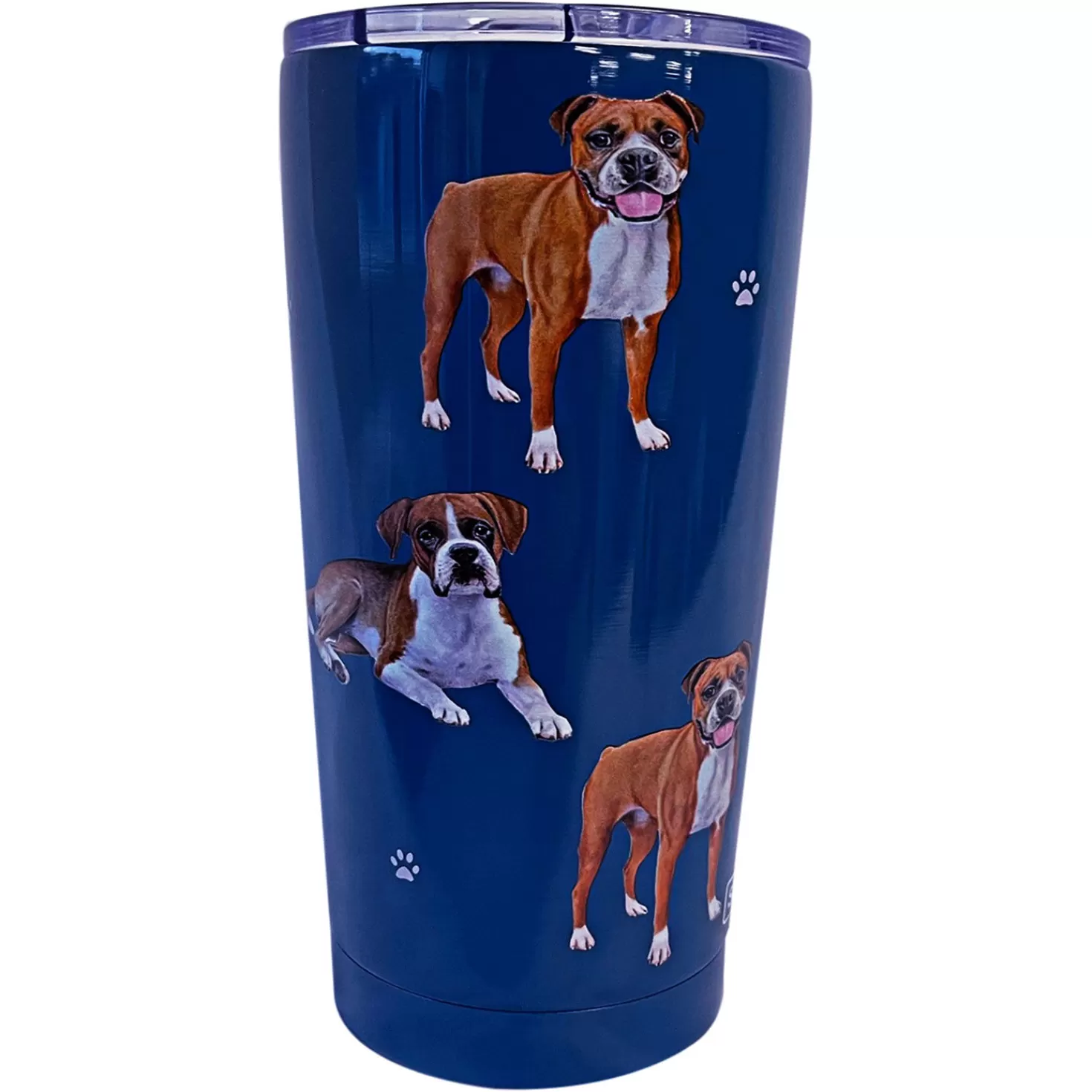 Clearance E&S Pets Boxer Stainless Steel Tumbler, 20 Oz. Congratulations