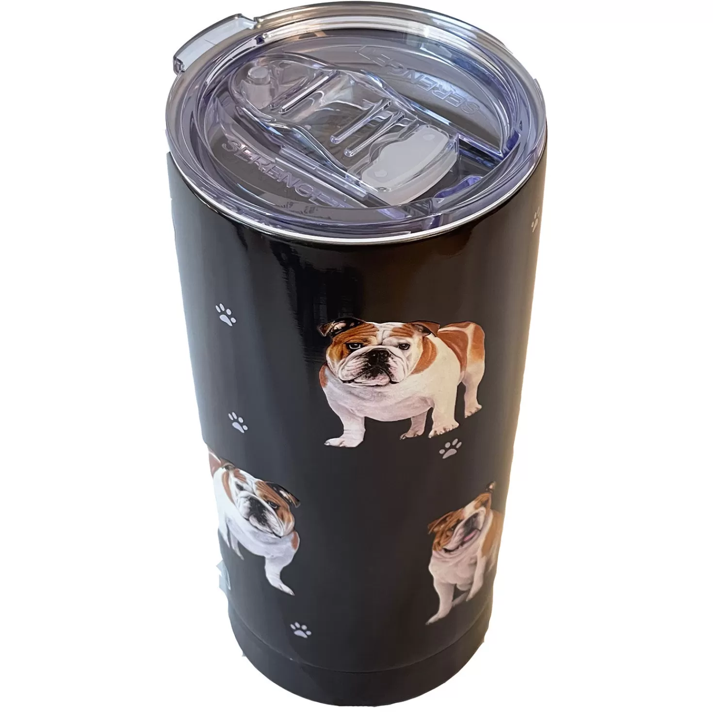 Cheap E&S Pets Bulldog Stainless Steel Tumbler, 20 Oz. Congratulations