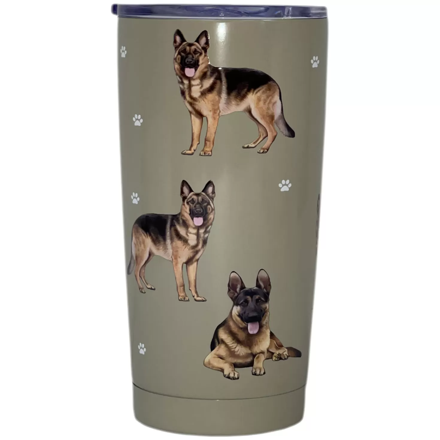 Online E&S Pets German Shepherd Stainless Steel Tumbler, 20 Oz. Congratulations