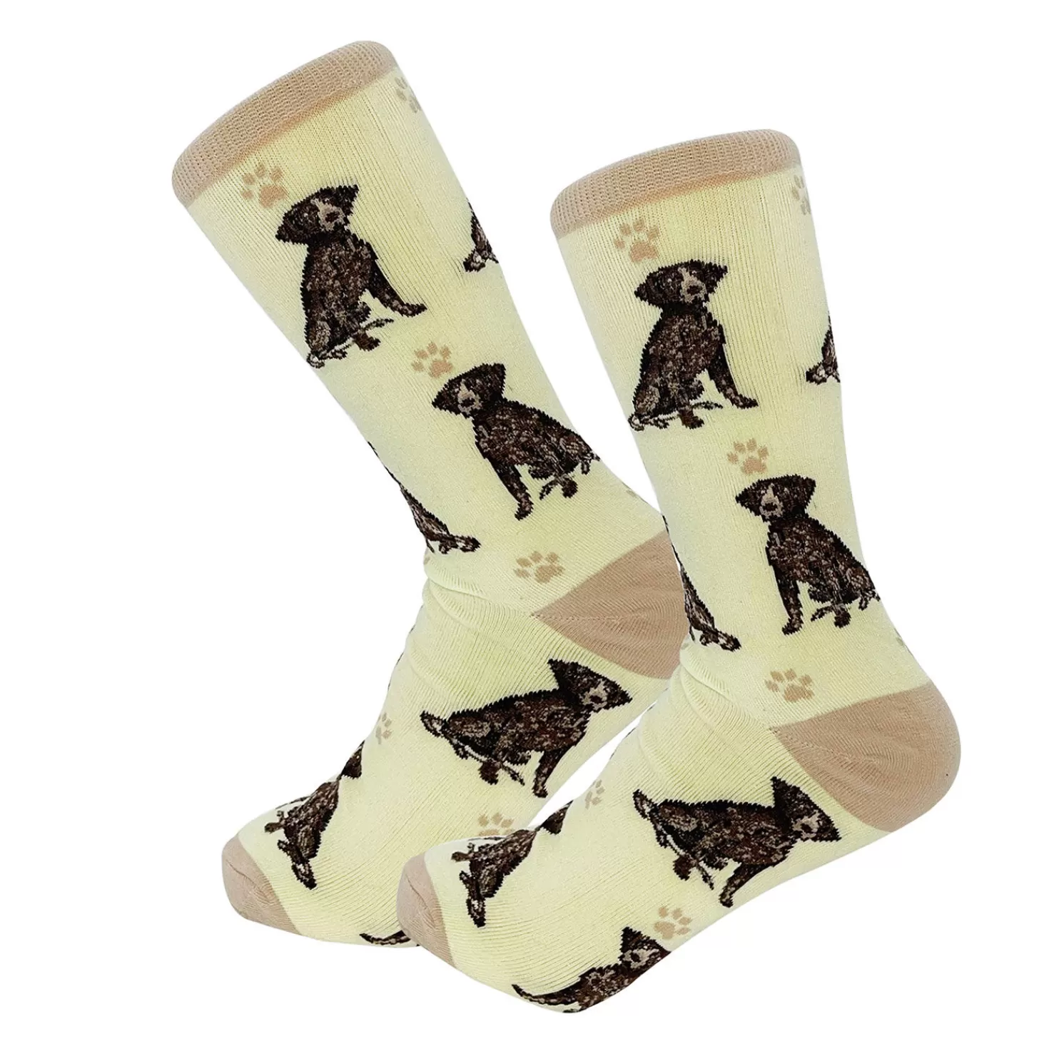 Best E&S Pets German Shorthaired Pointer Novelty Crew Socks Congratulations