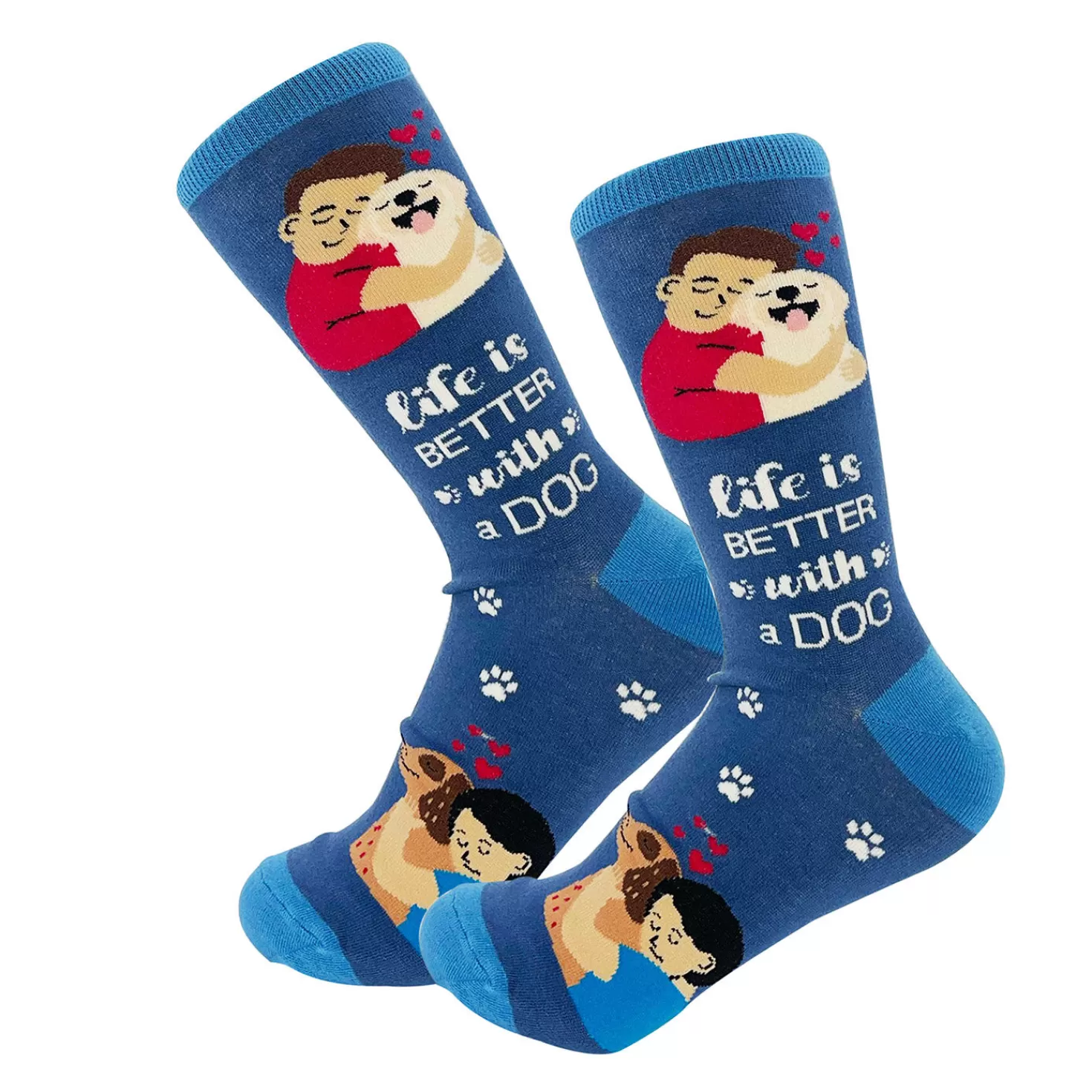 Online E&S Pets Life Is Better With A Dog Novelty Crew Socks Congratulations