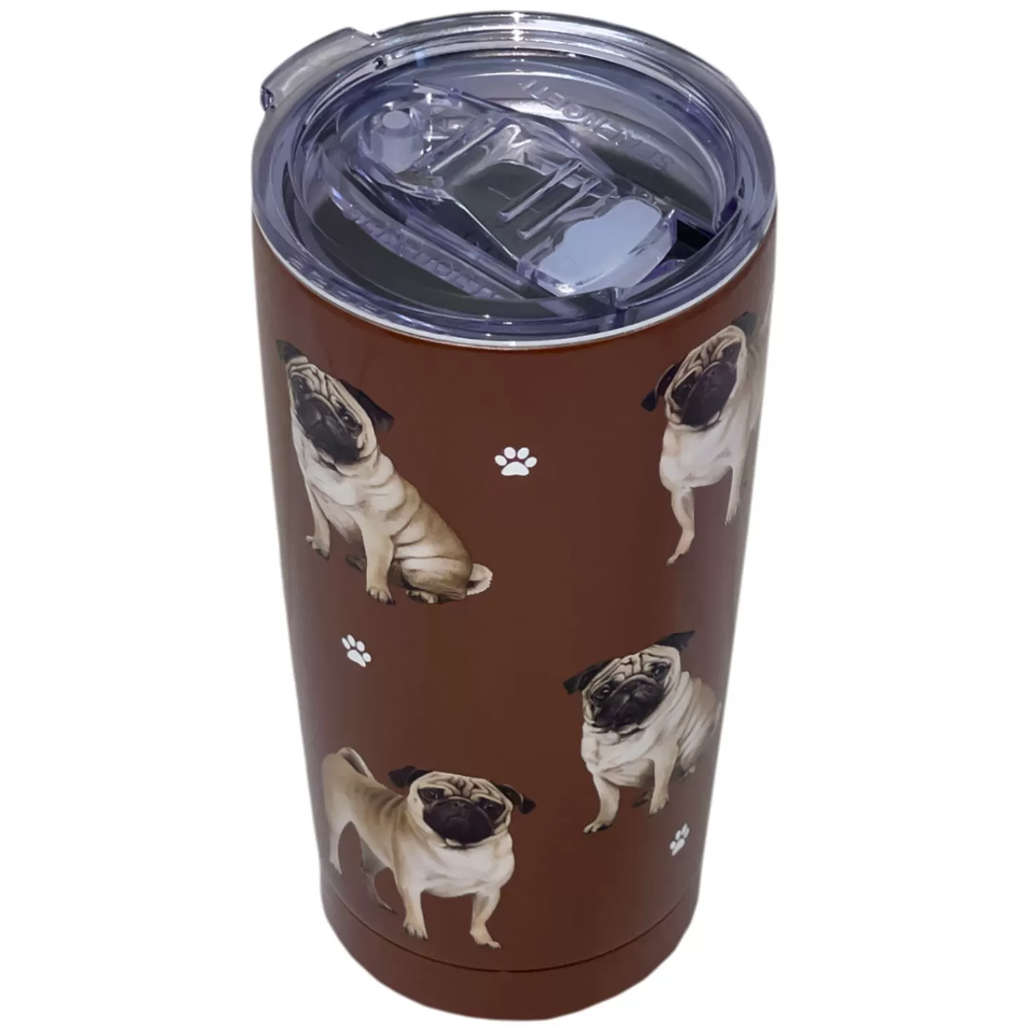 Cheap E&S Pets Pug Stainless Steel Tumbler, 20 Oz. Congratulations
