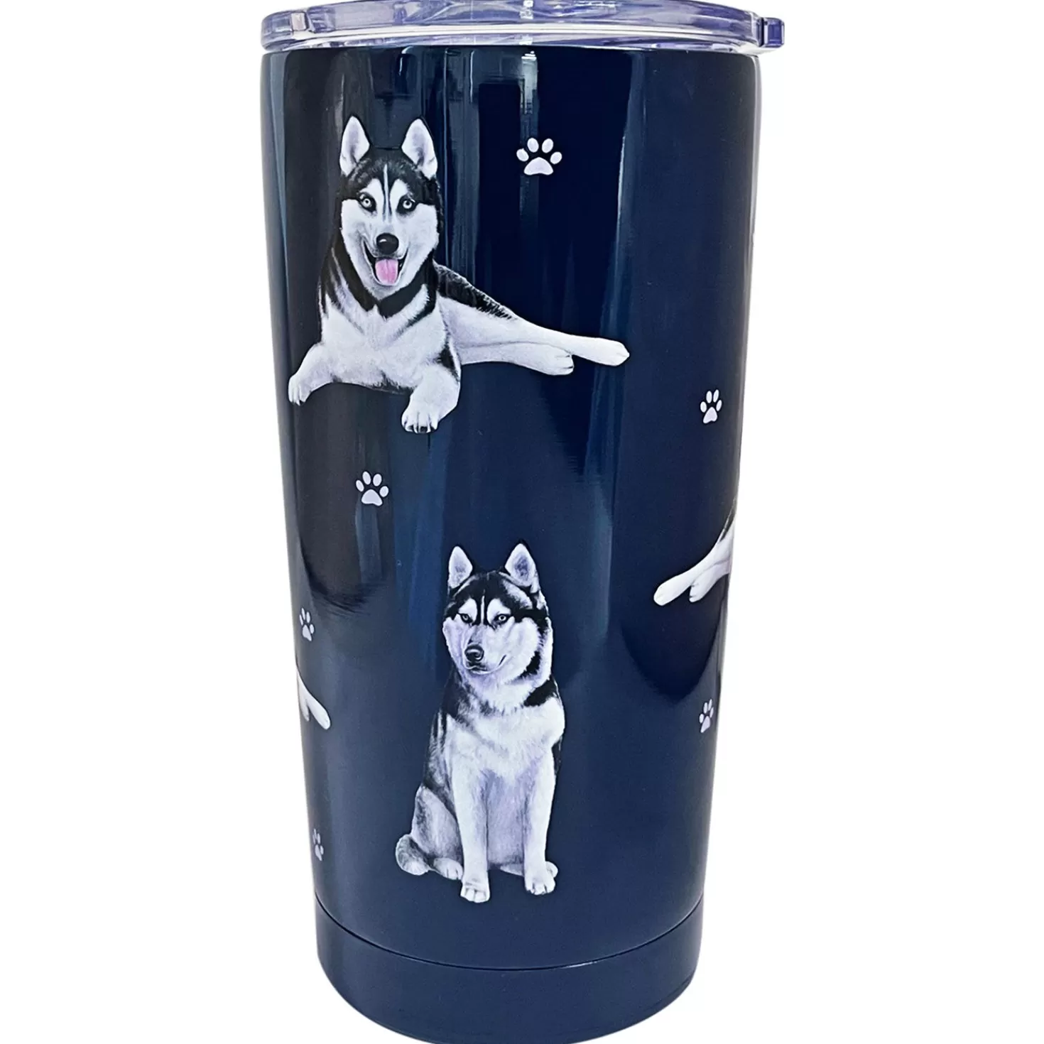 Outlet E&S Pets Siberian Husky Stainless Steel Tumbler, 20 Oz. Congratulations