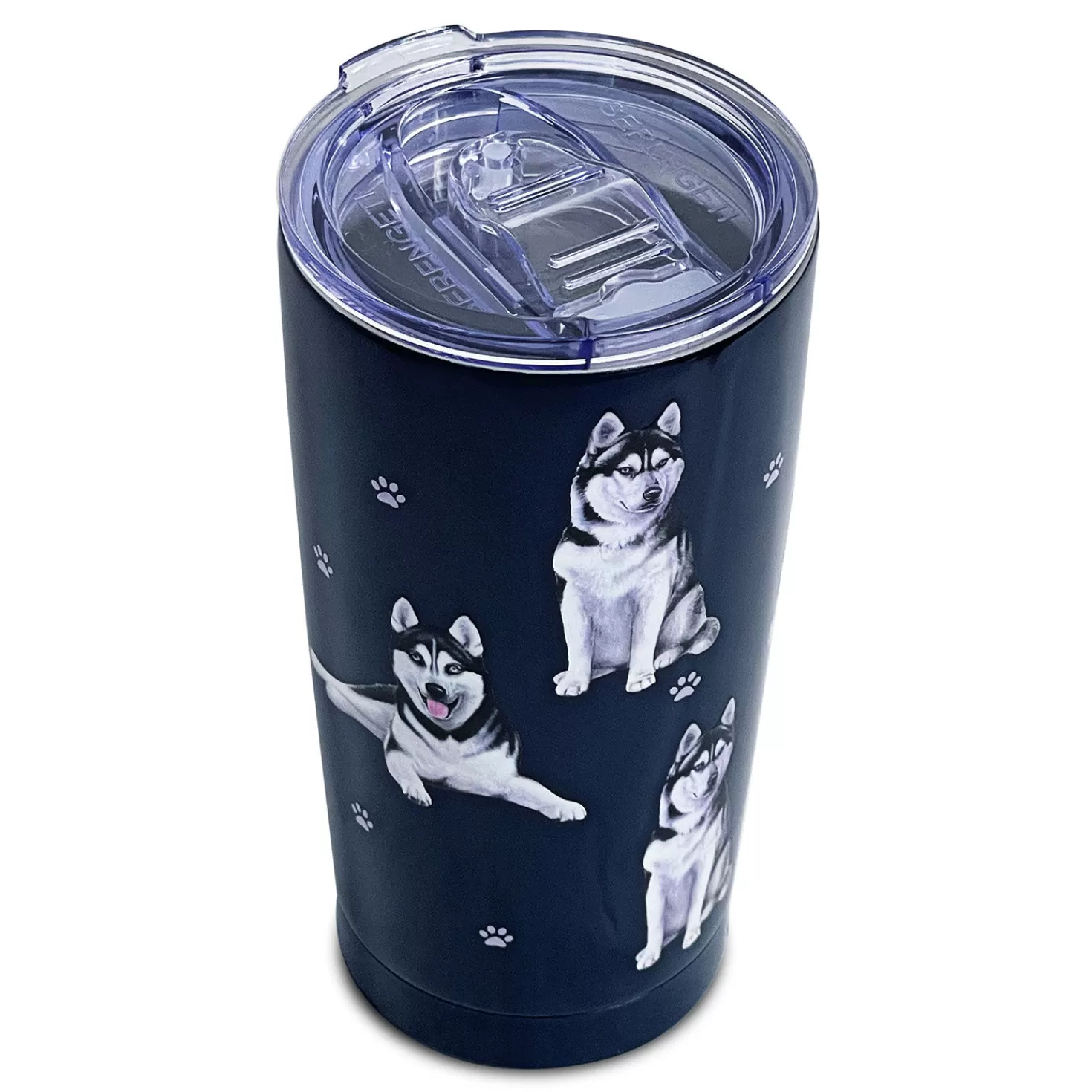 Outlet E&S Pets Siberian Husky Stainless Steel Tumbler, 20 Oz. Congratulations