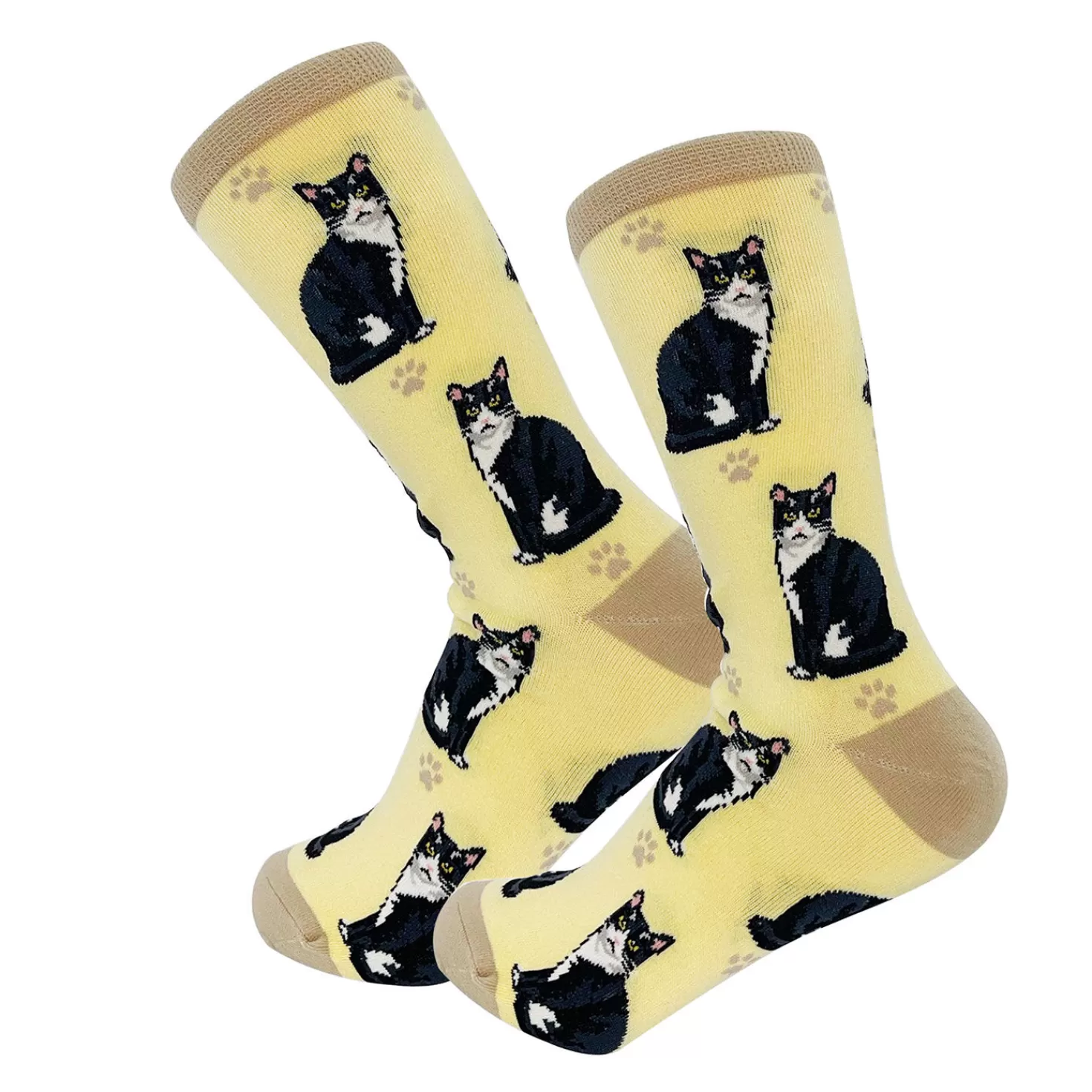 Cheap E&S Pets Tuxedo Cat Novelty Crew Socks Congratulations