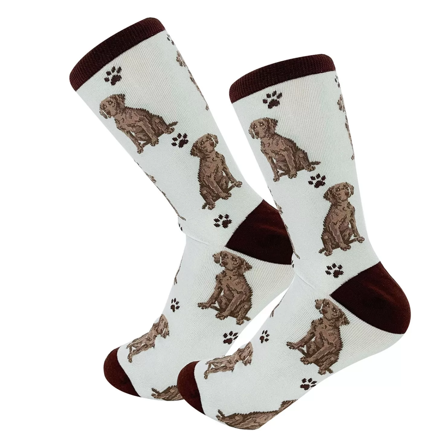 Shop E&S Pets Weimaraner Novelty Crew Socks Congratulations