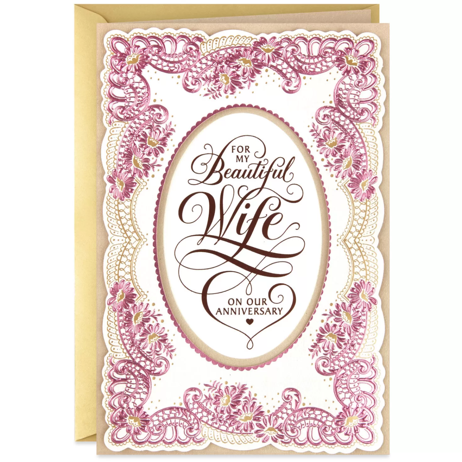Anniversary>Hallmark Even More Deeply In Love Anniversary Card For Wife