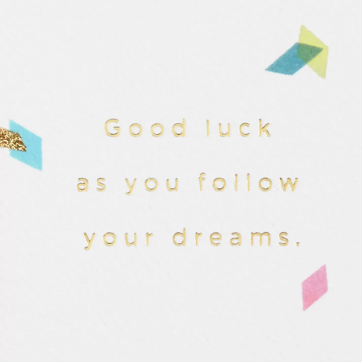 Shop Every End Is A Beginning Good Luck Card Graduation