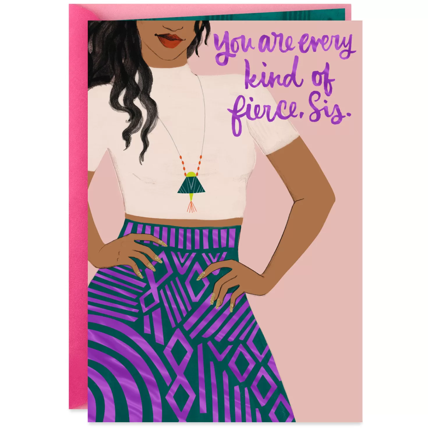 Birthday>Hallmark Every Kind Of Fierce Birthday Card For Sister