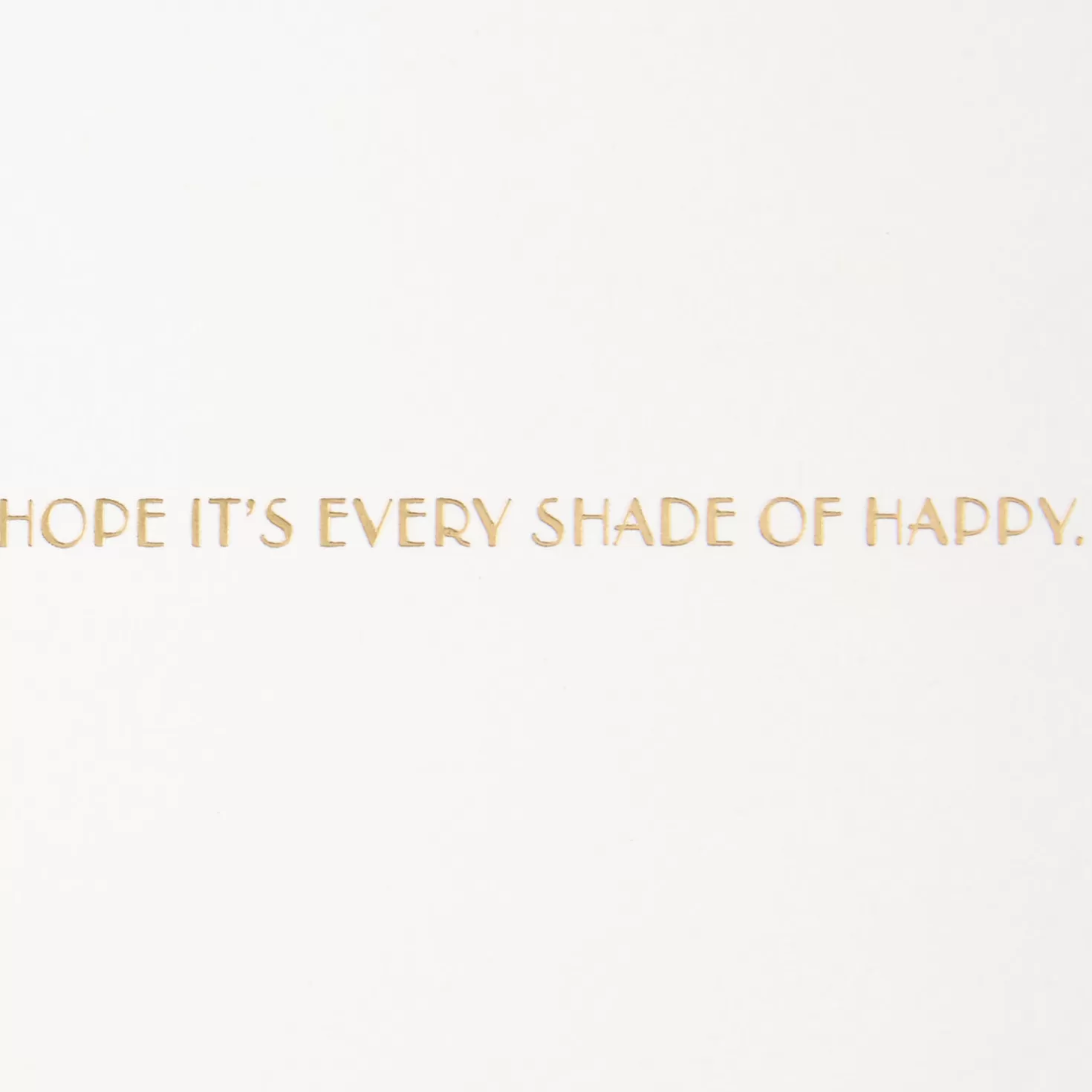 Birthday>Hallmark Every Shade Of Happy Handcrafted Birthday Card