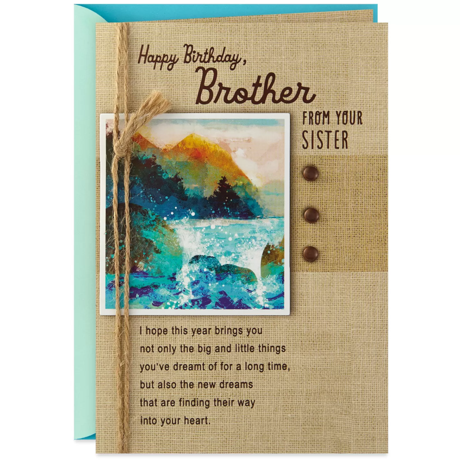 Birthday>Hallmark Everything You Wish Birthday Card For Brother From Sister