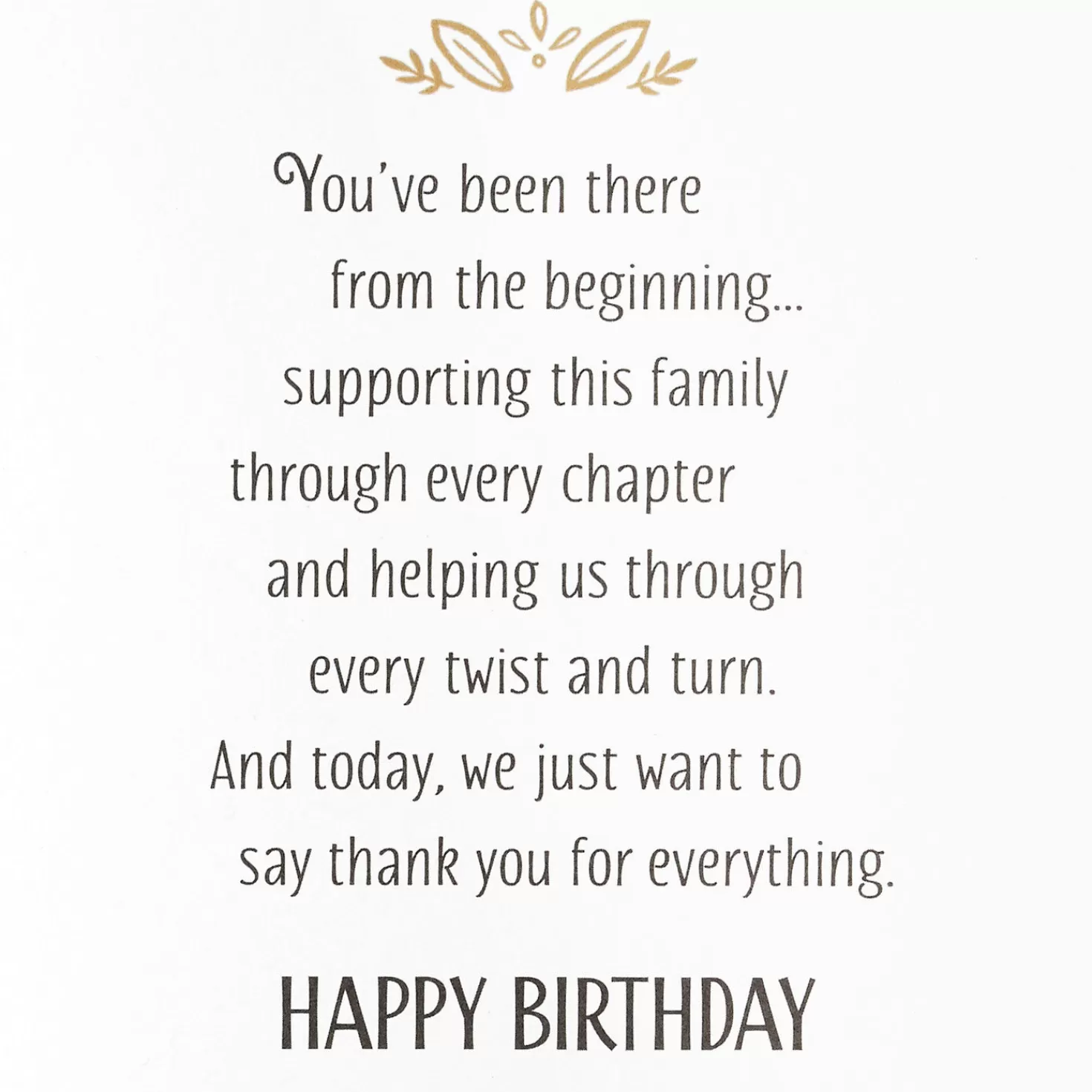 Birthday>Hallmark Family Story Customizable Birthday Card With Grandma Name Stickers