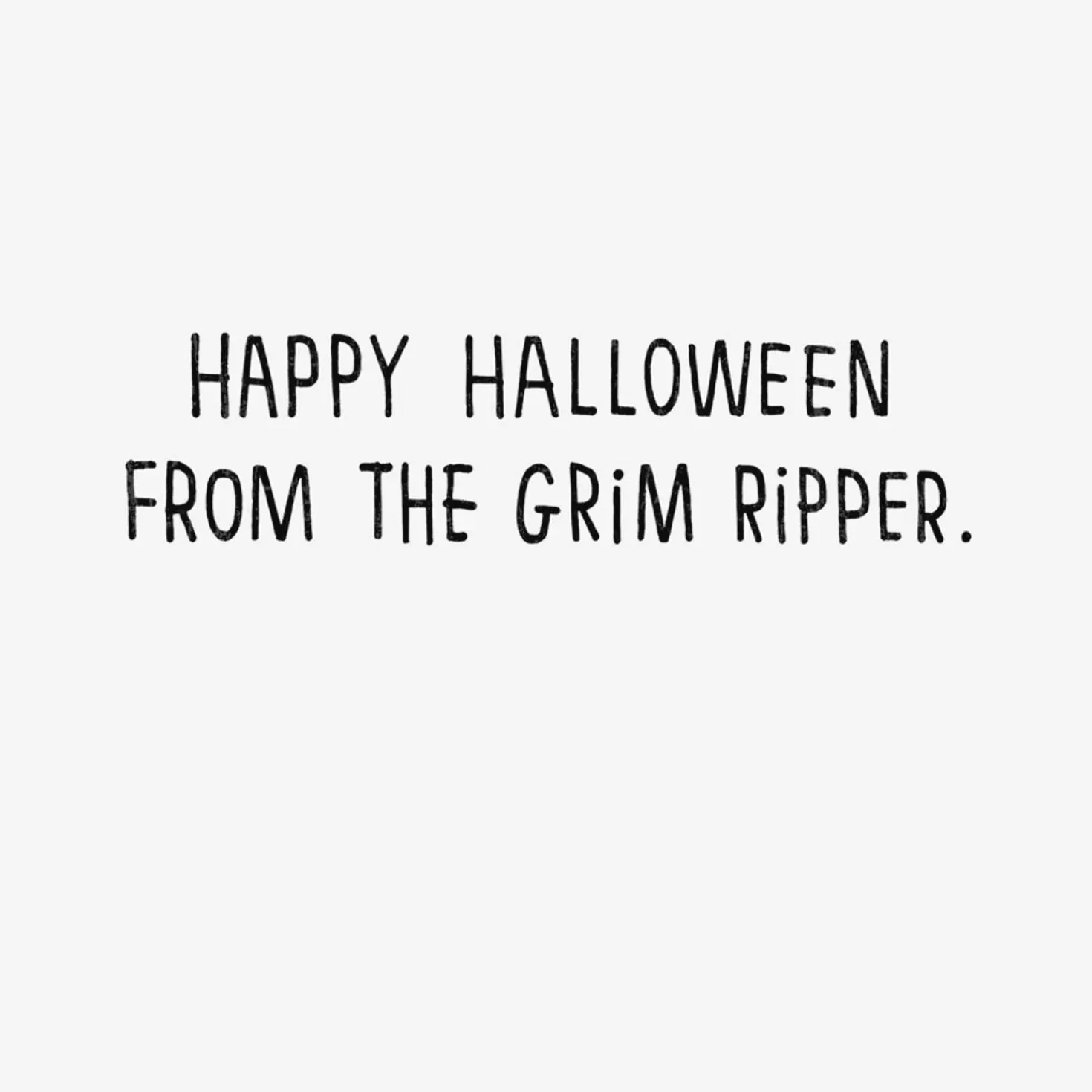 Halloween (10/31)>Hallmark Farting Grim Reaper Funny Halloween Card