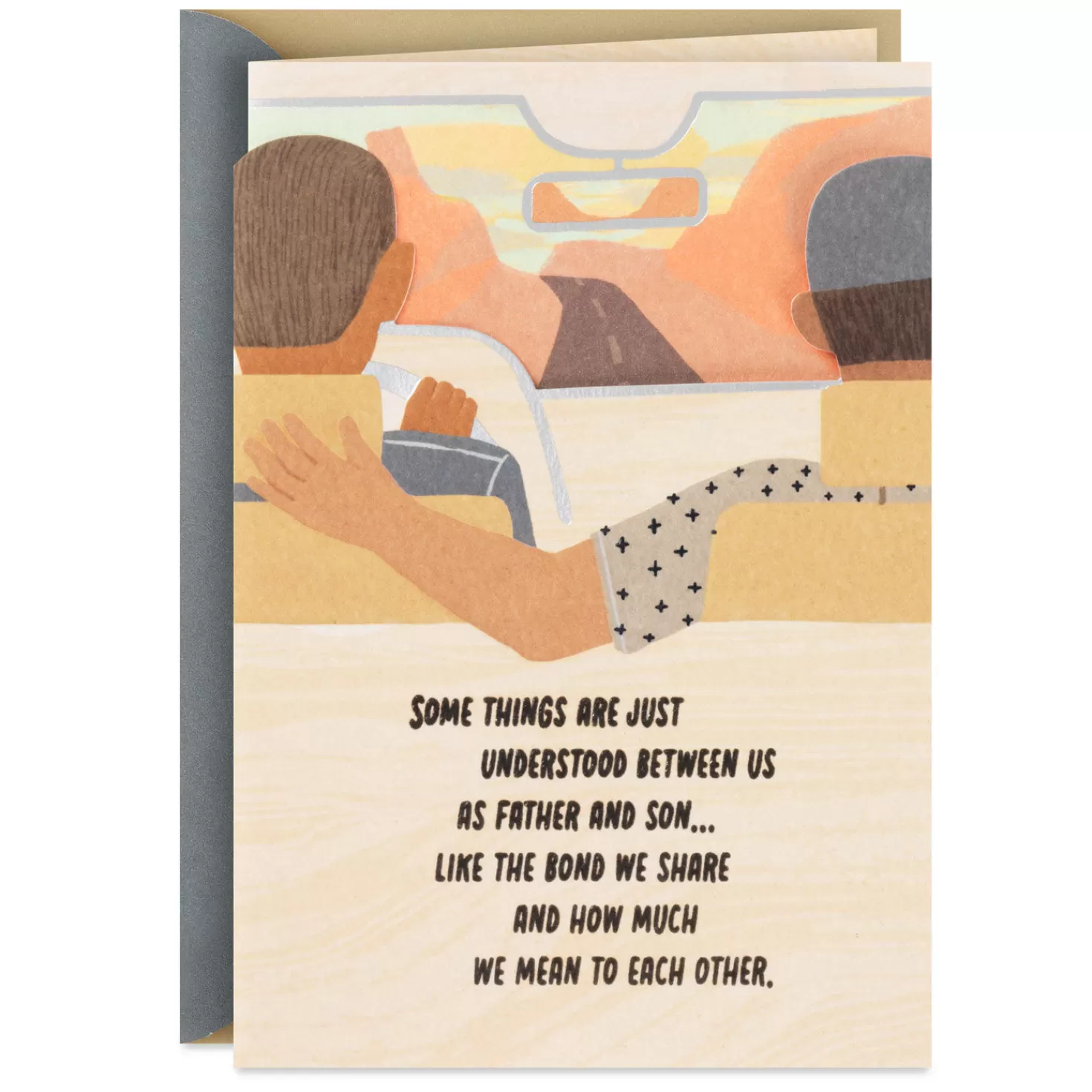 Birthday>Hallmark Father And Son Bond Birthday Card For Him