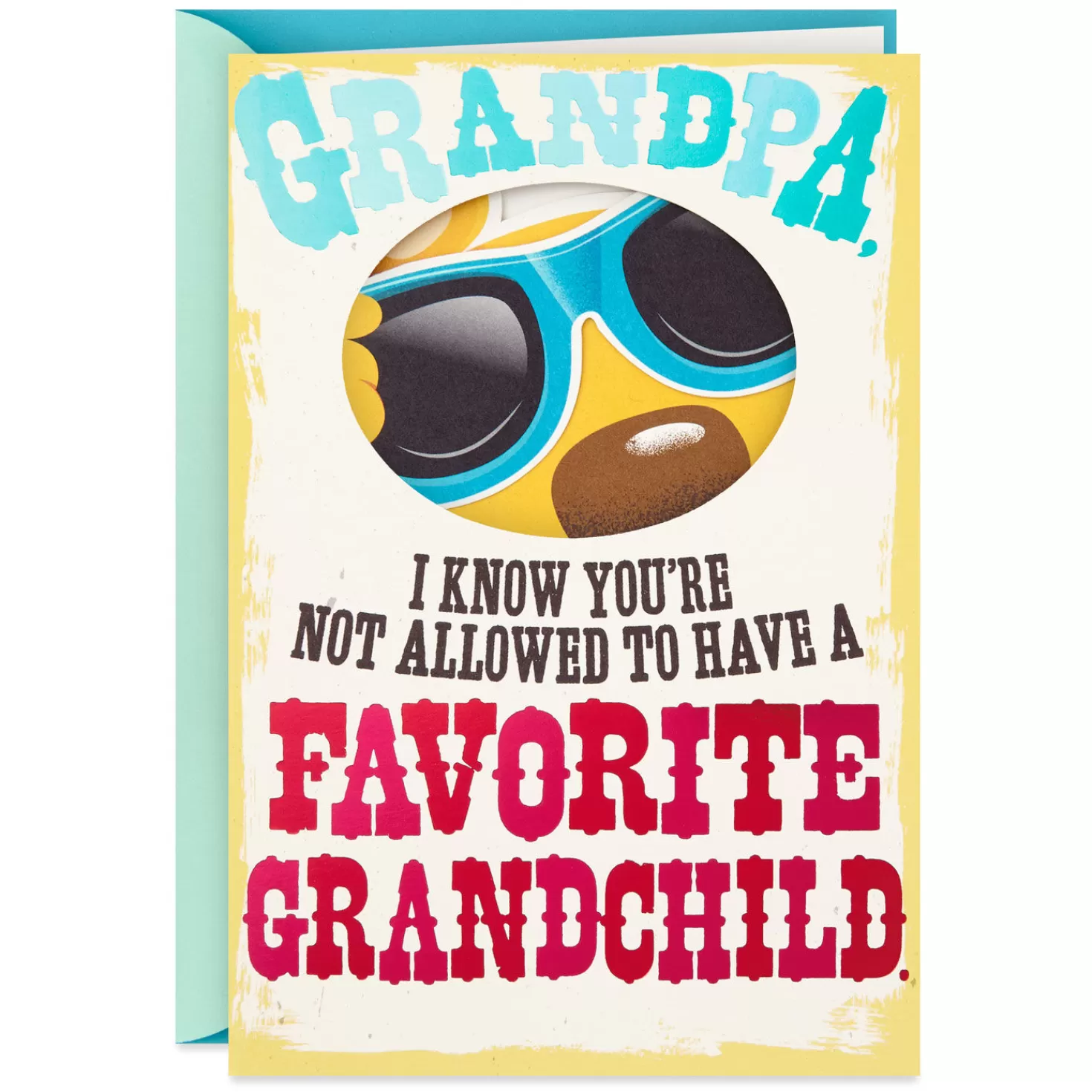 Birthday>Hallmark Favorite Grandchild Funny Pop-Up Birthday Card For Grandpa