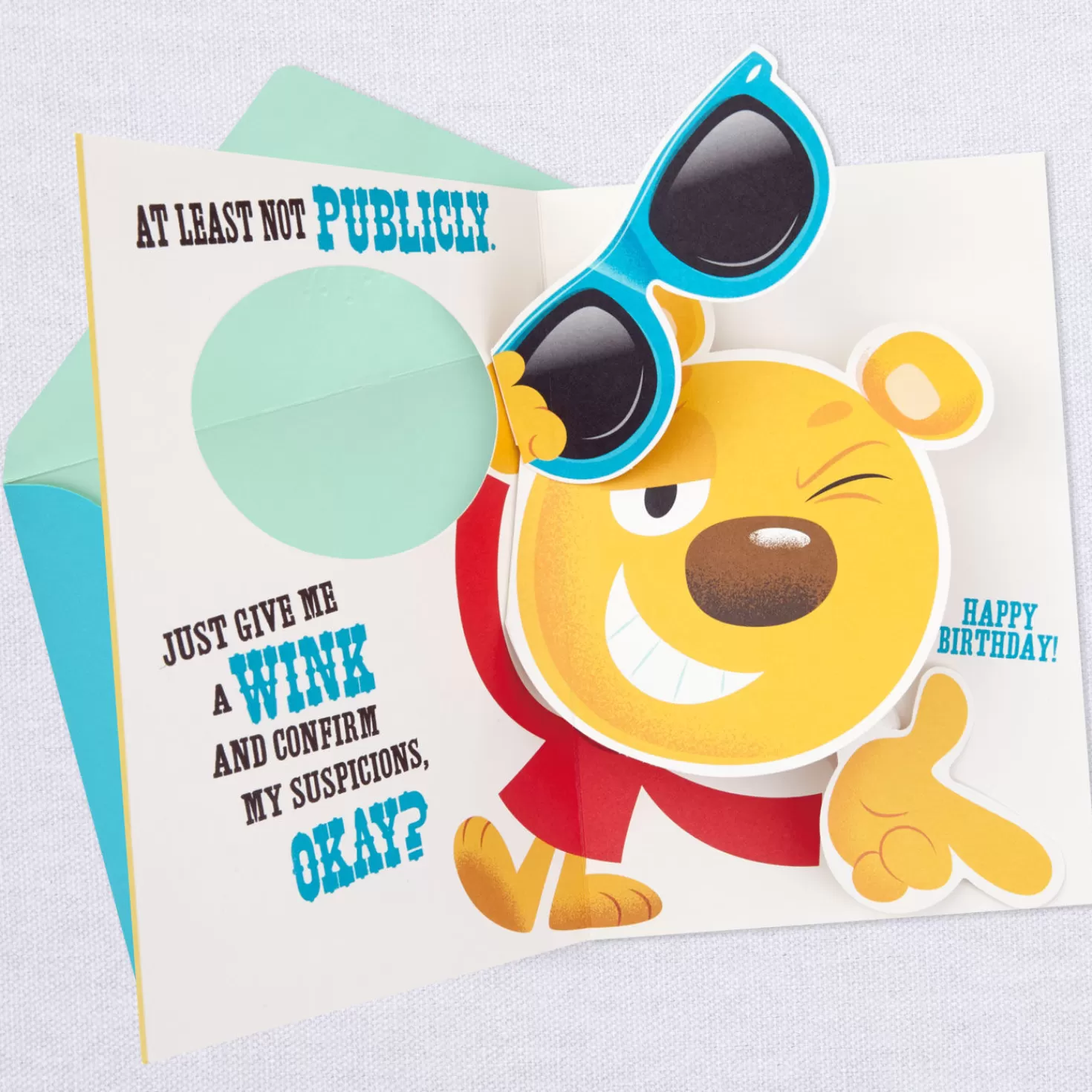 Birthday>Hallmark Favorite Grandchild Funny Pop-Up Birthday Card For Grandpa
